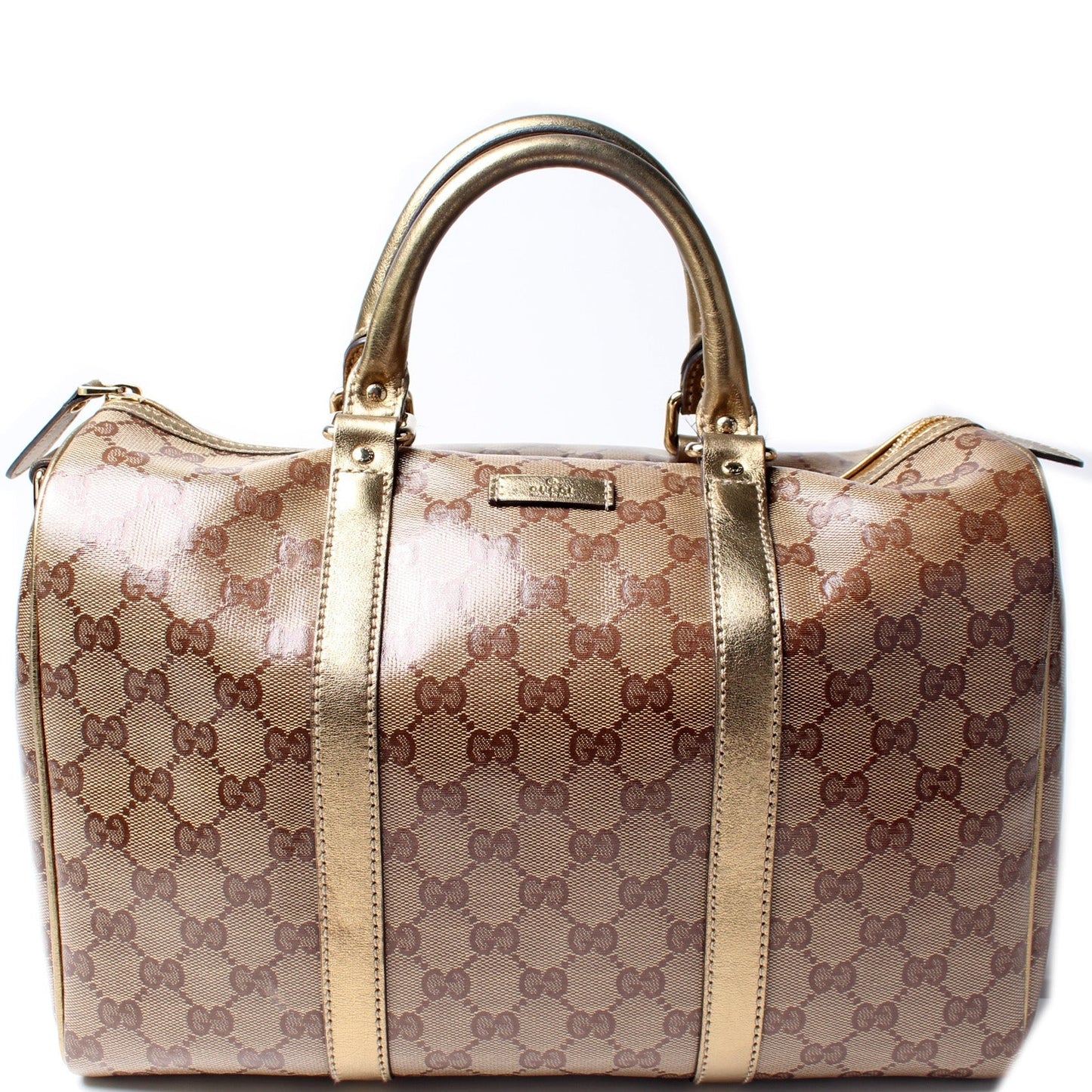 Gucci 193603 Joy Boston Crystal GG Bag