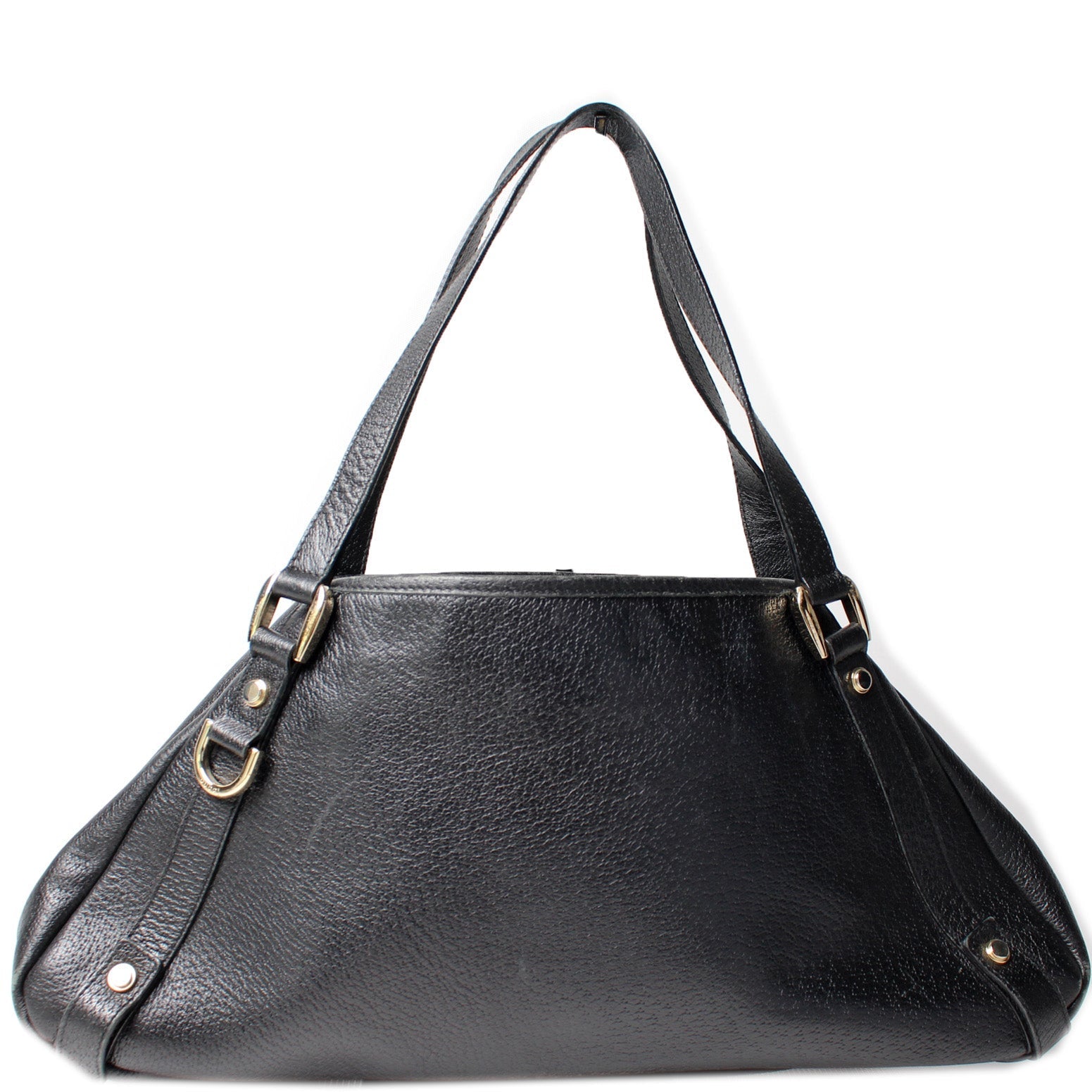 Gucci 130736 Abbey Leather Tote Medium Bag