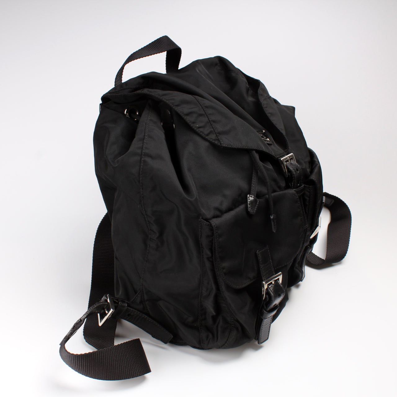 Prada Nylon Backpack Large Bag - Style 2