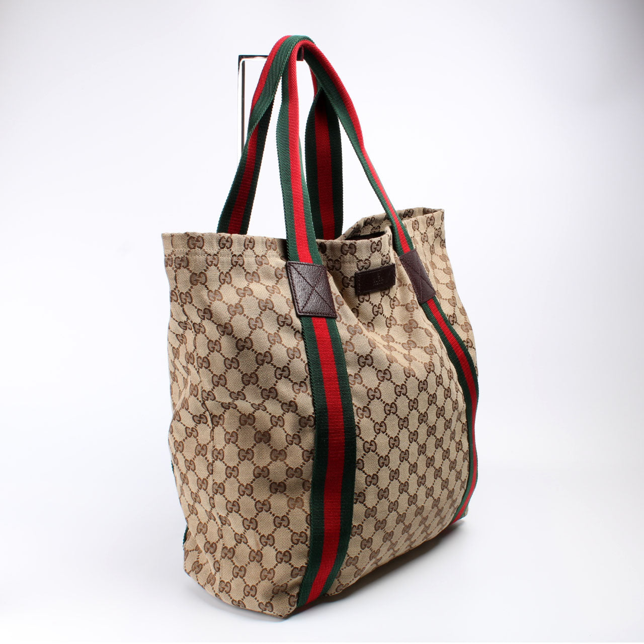 Gucci 189669 GG Canvas Tote Bag