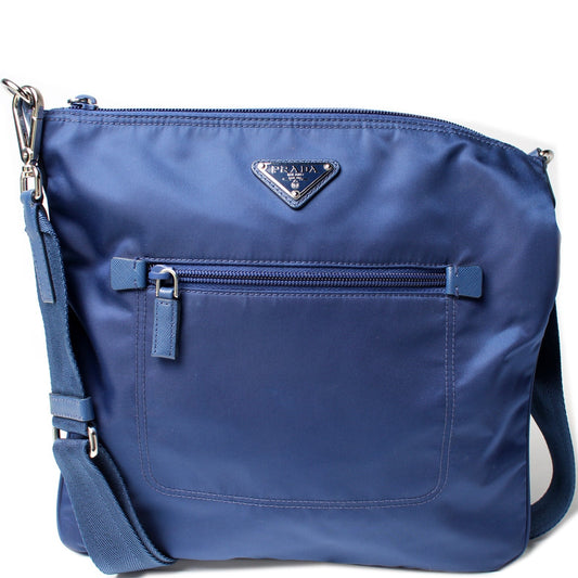 Prada Tessuto Nylon Small Messenger Bag