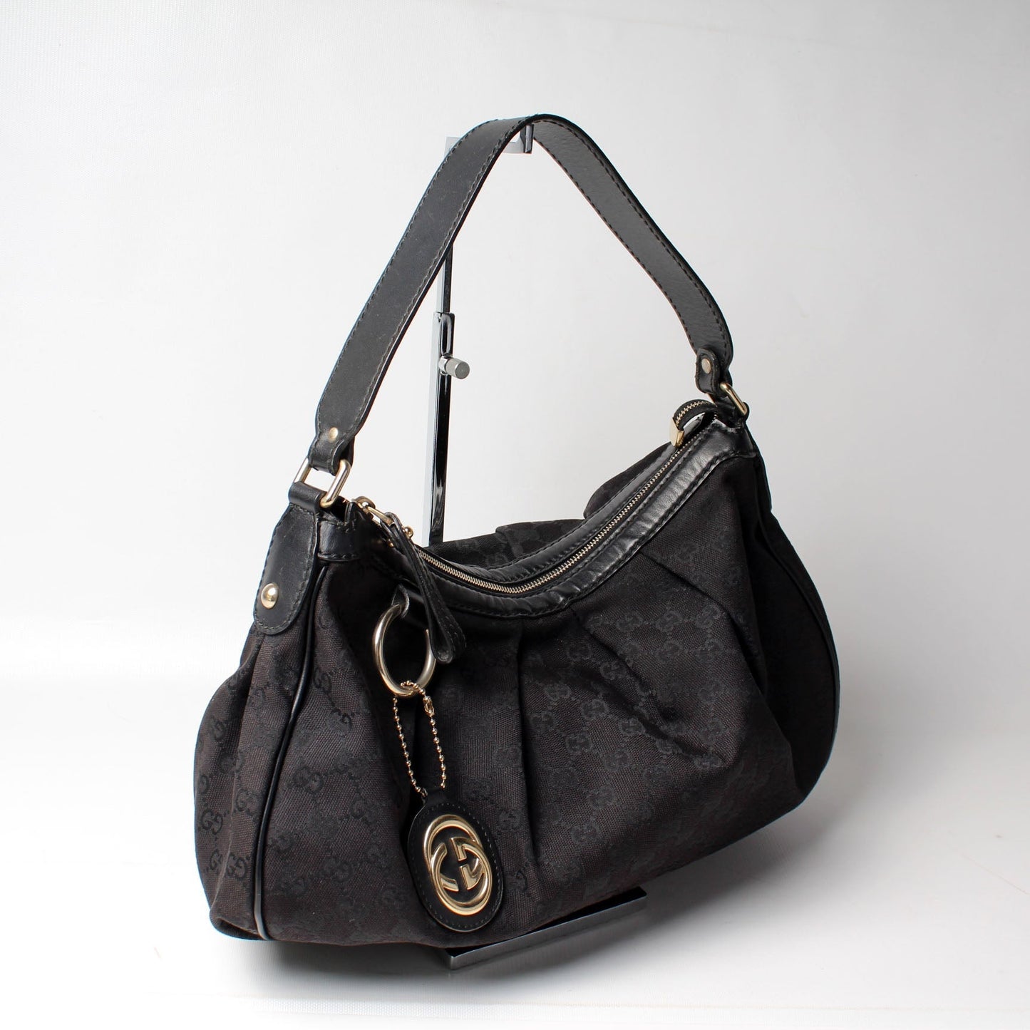 Gucci 232955 Sukey Canvas Hobo Medium Bag