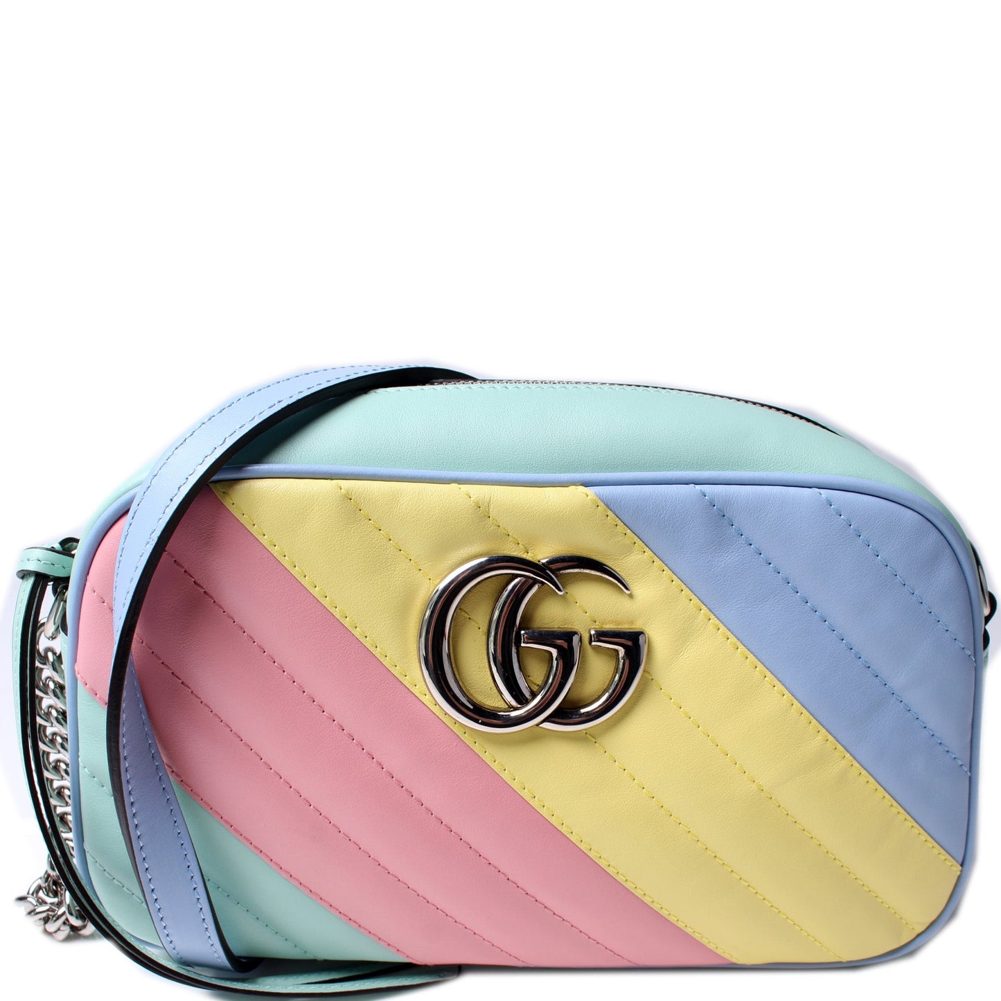 Gucci 447632 Marmont Small Leather Camera Bag