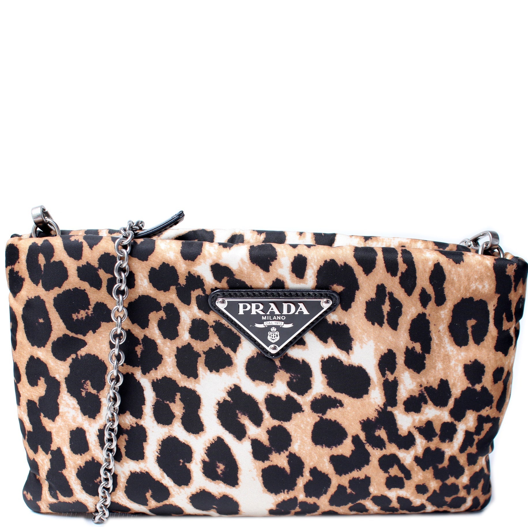 Prada Padded Nylon Pochette Clutch Bag