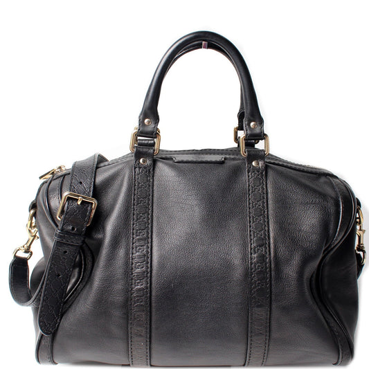 Gucci 247205 Boston Leather Bag
