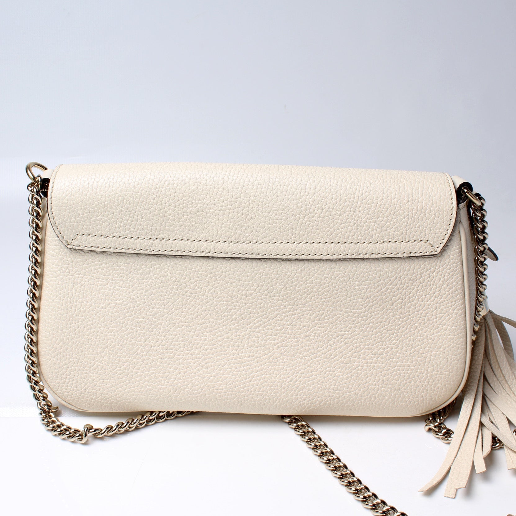 Gucci 536224 Soho Chain Tassel Flap Bag