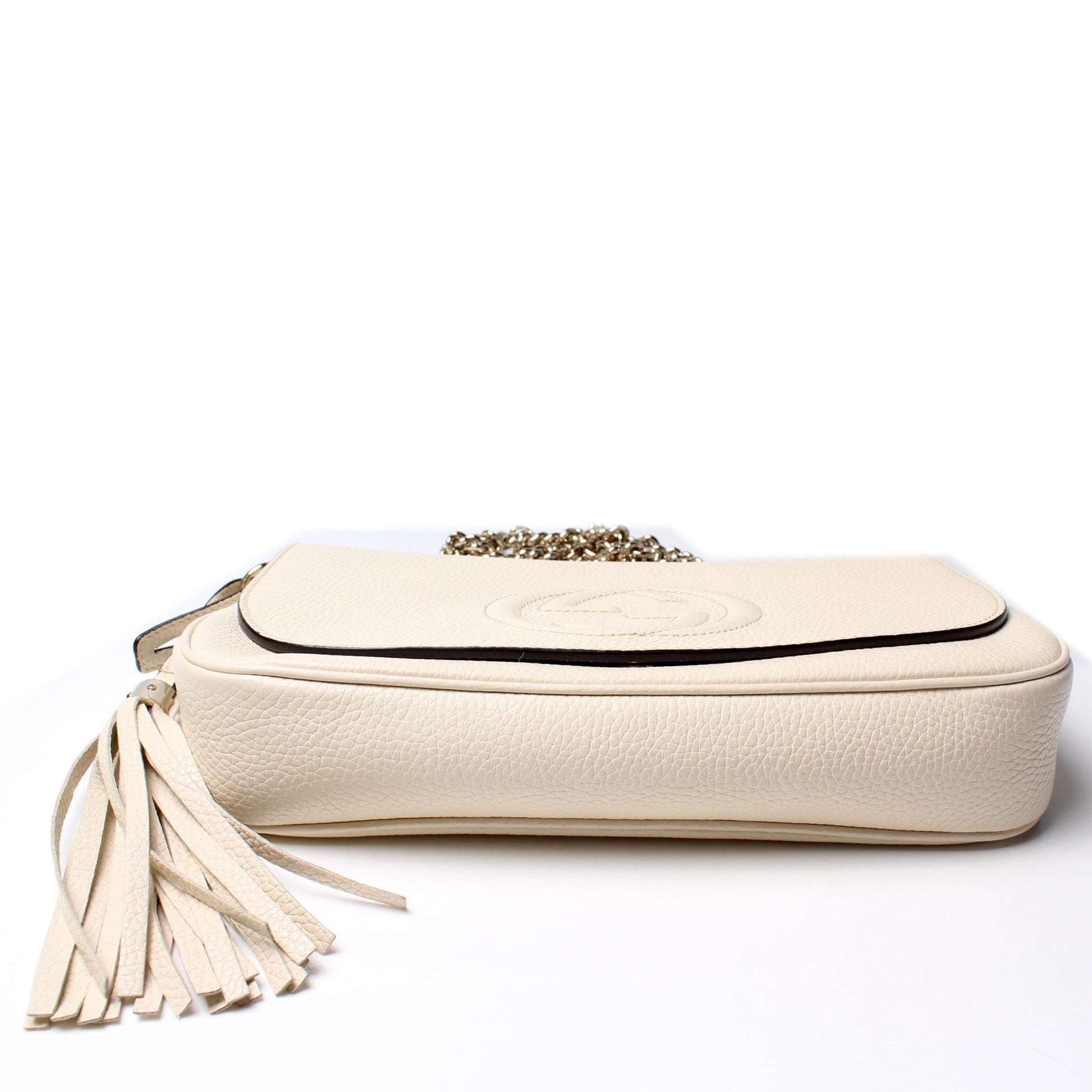 Gucci 536224 Soho Chain Tassel Flap Bag