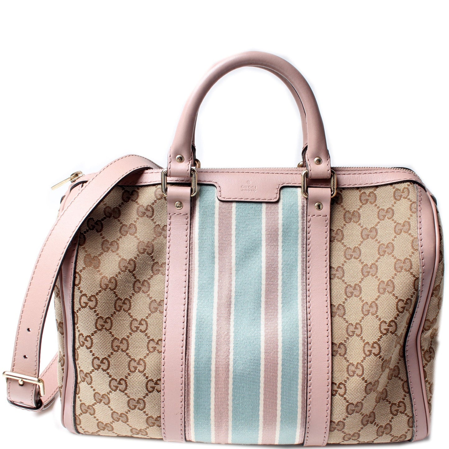 Gucci 247205 Boston Canvas Bag