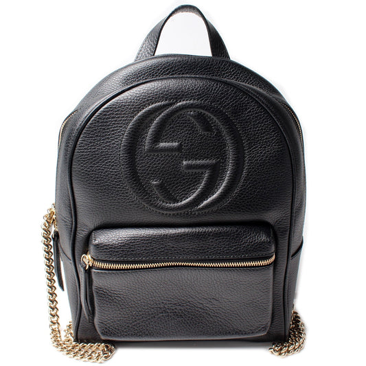 Gucci 431570 Soho Leather Backpack Bag