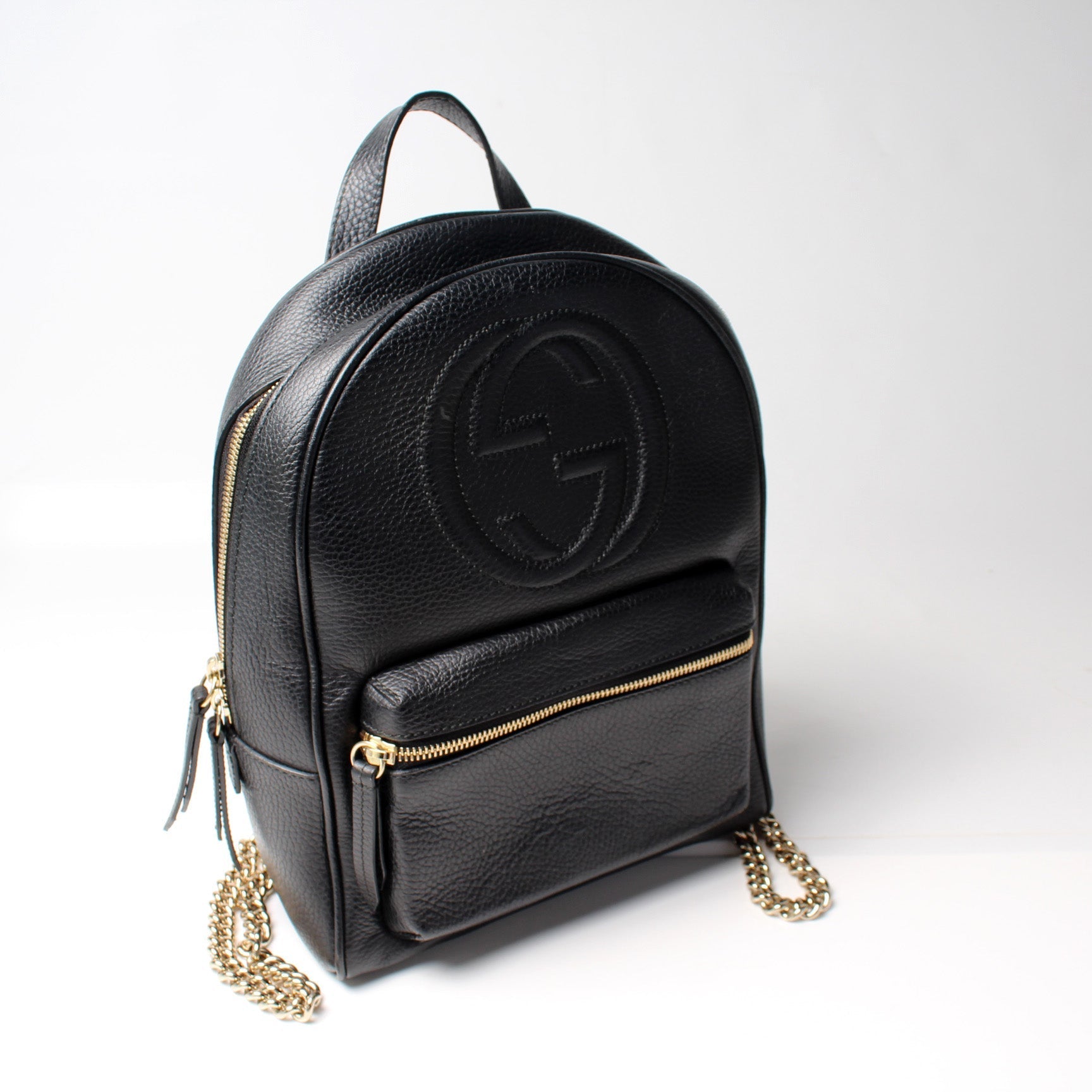 Gucci 431570 Soho Leather Backpack Bag