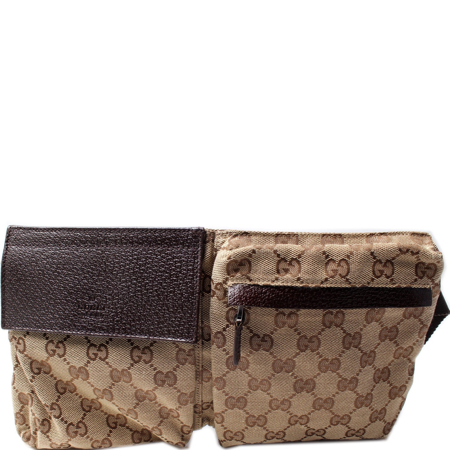 Gucci 28566 GG Canvas Waist Bag