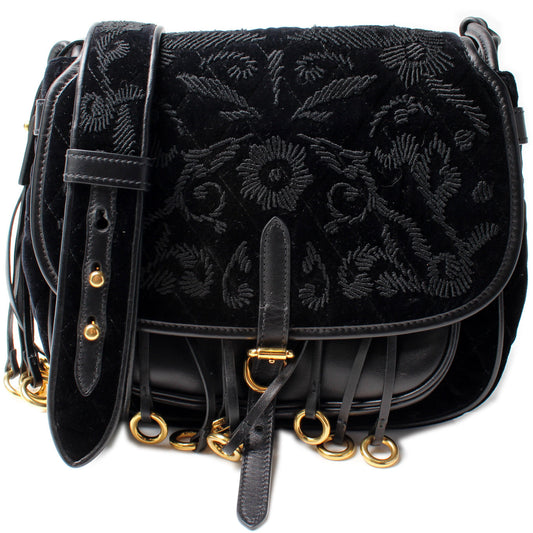 Prada Corsaire Velour Bag