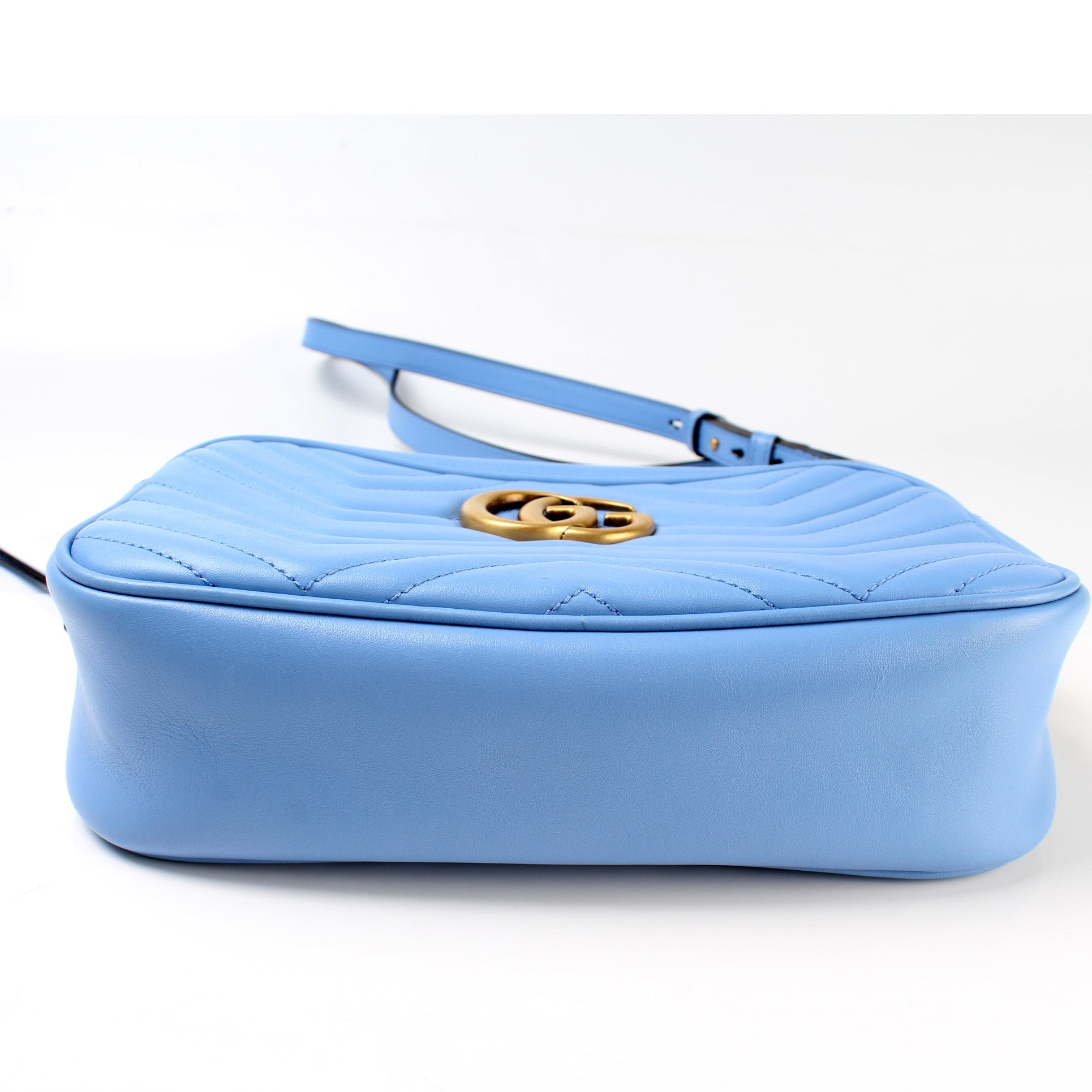 Gucci 447632 Marmont Small Leather Camera Bag