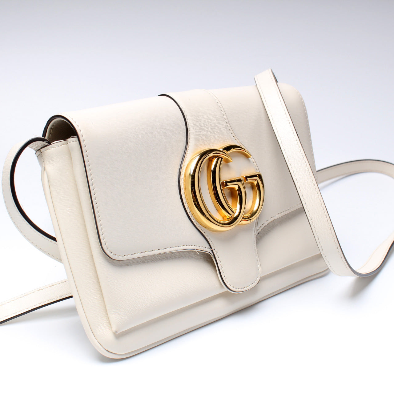 Gucci 550129 Arli Flap Small Calfskin Bag