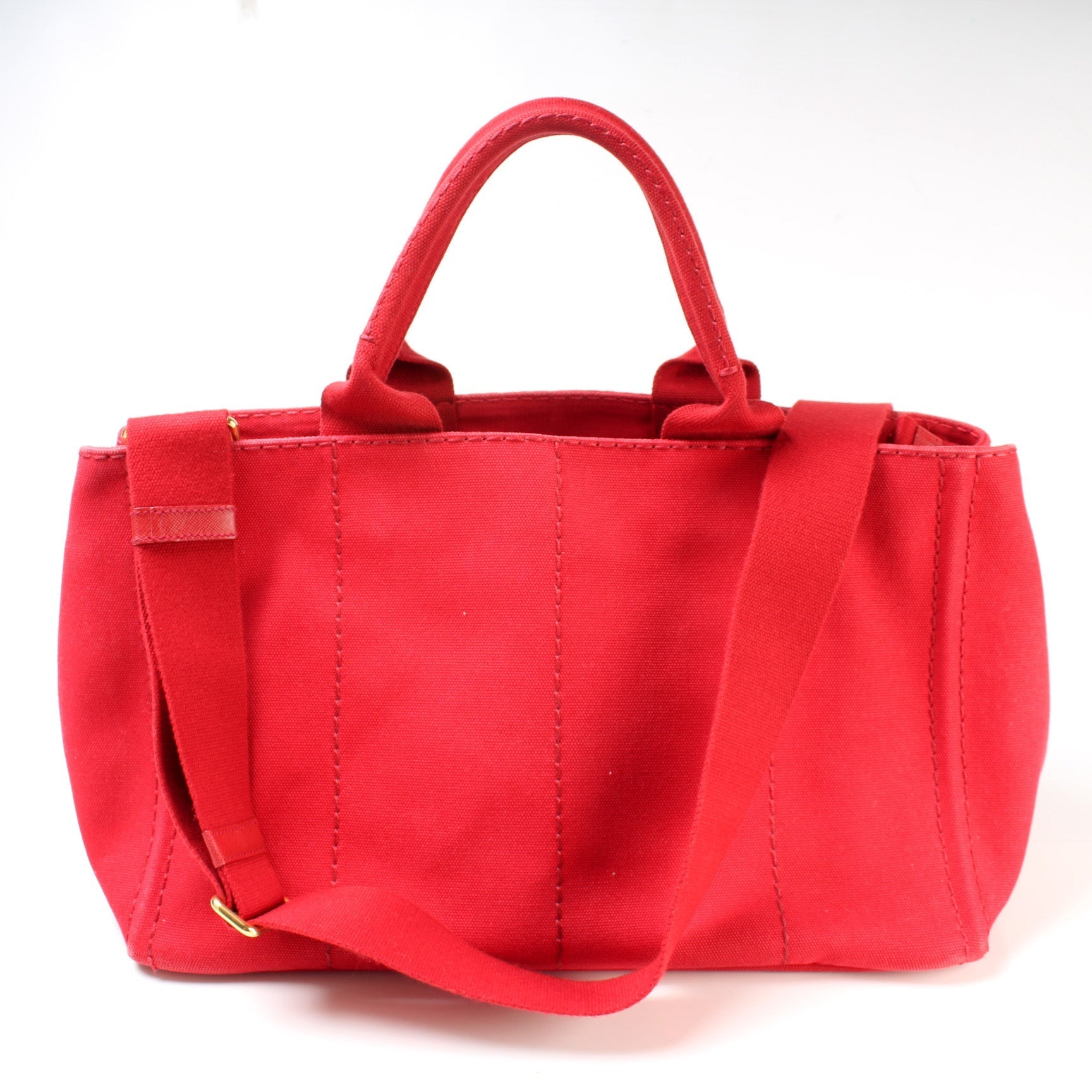 Prada Canapa Canvas Medium Tote Bag - Style 3