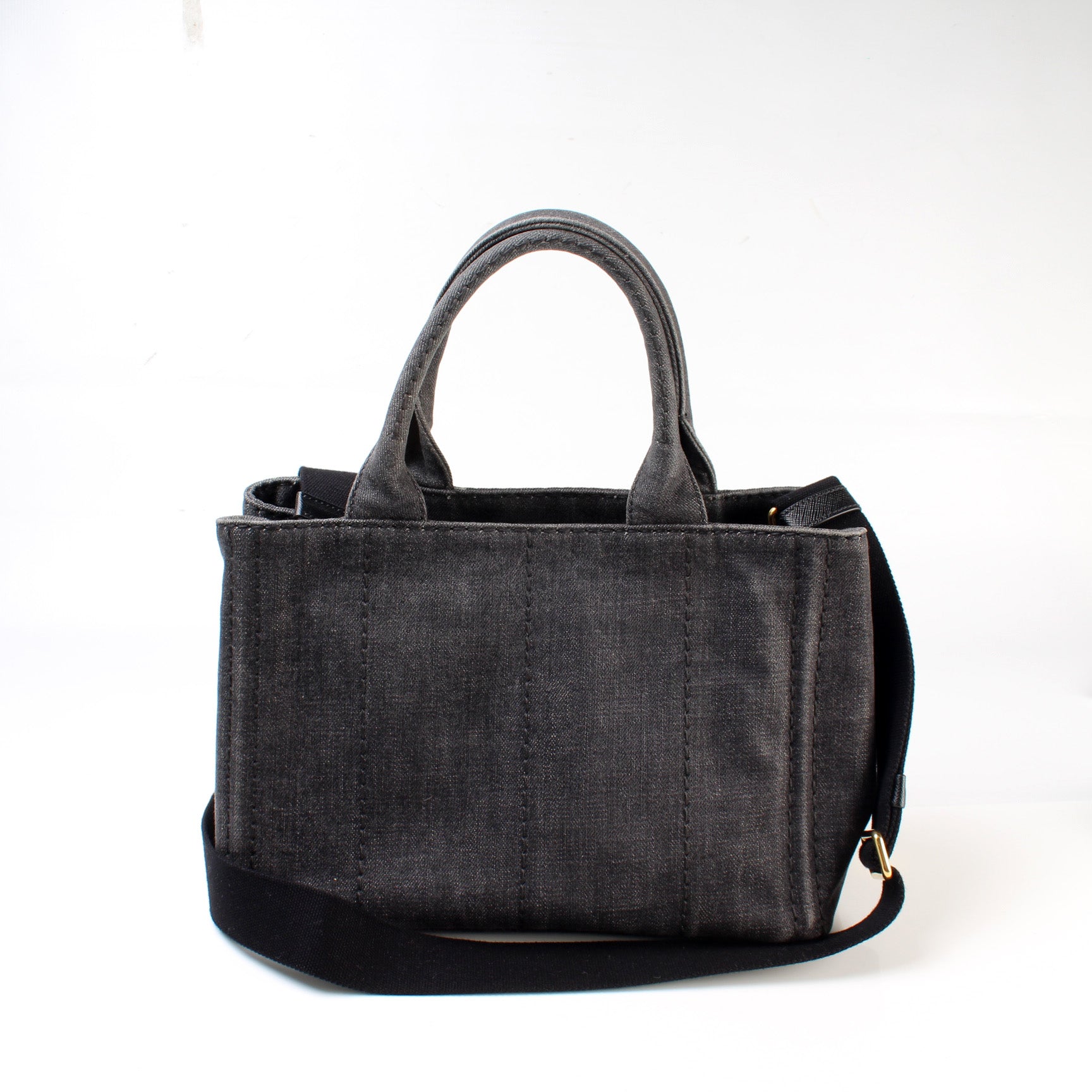 Prada Canapa Canvas Small Tote Bag - Style 5