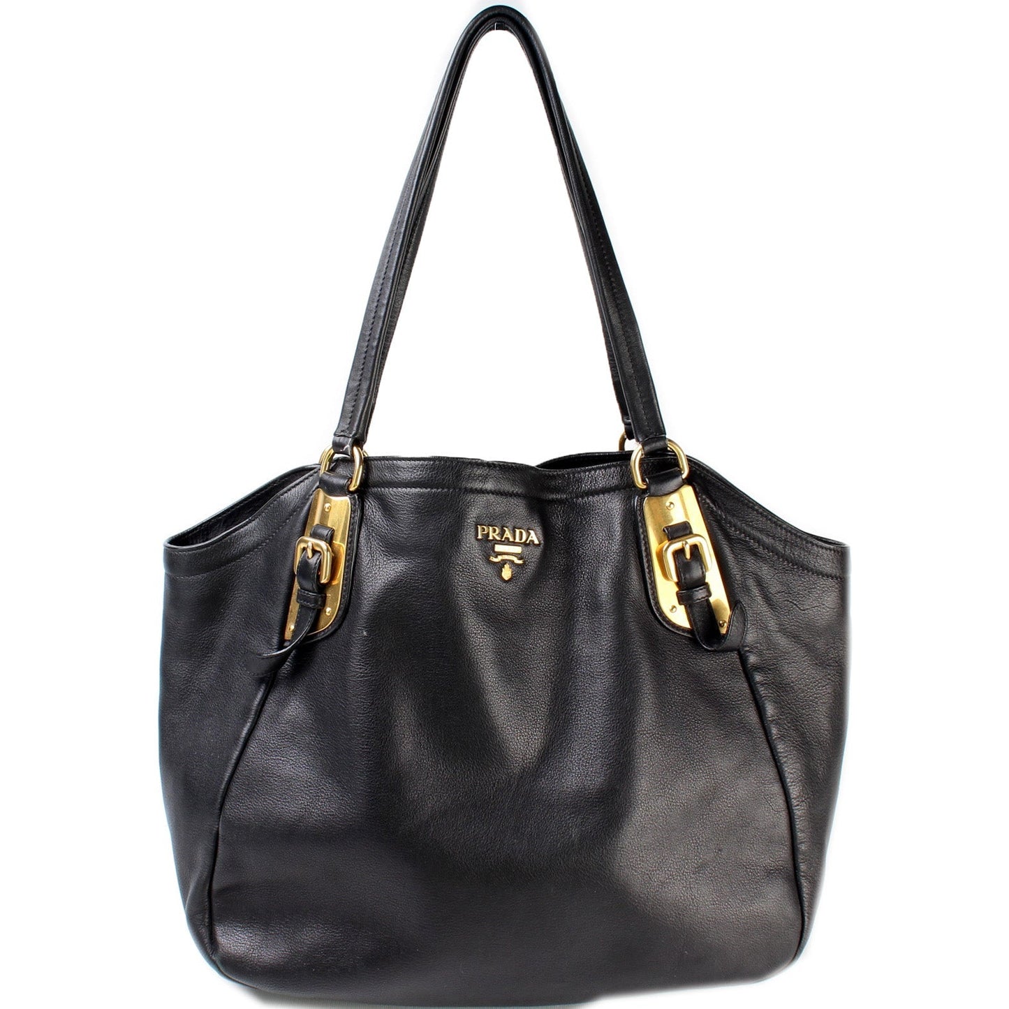 Prada Soft Calf Shoulder Bag