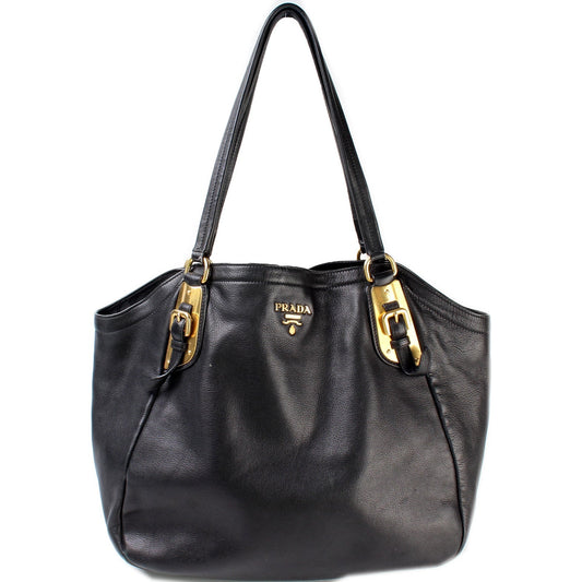 Prada Soft Calf Shoulder Bag