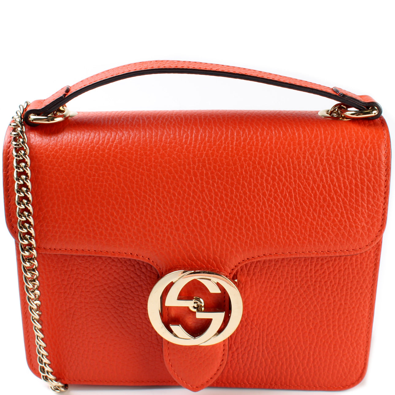 Gucci 510304 Interlocking GG Small Crossbody Bag