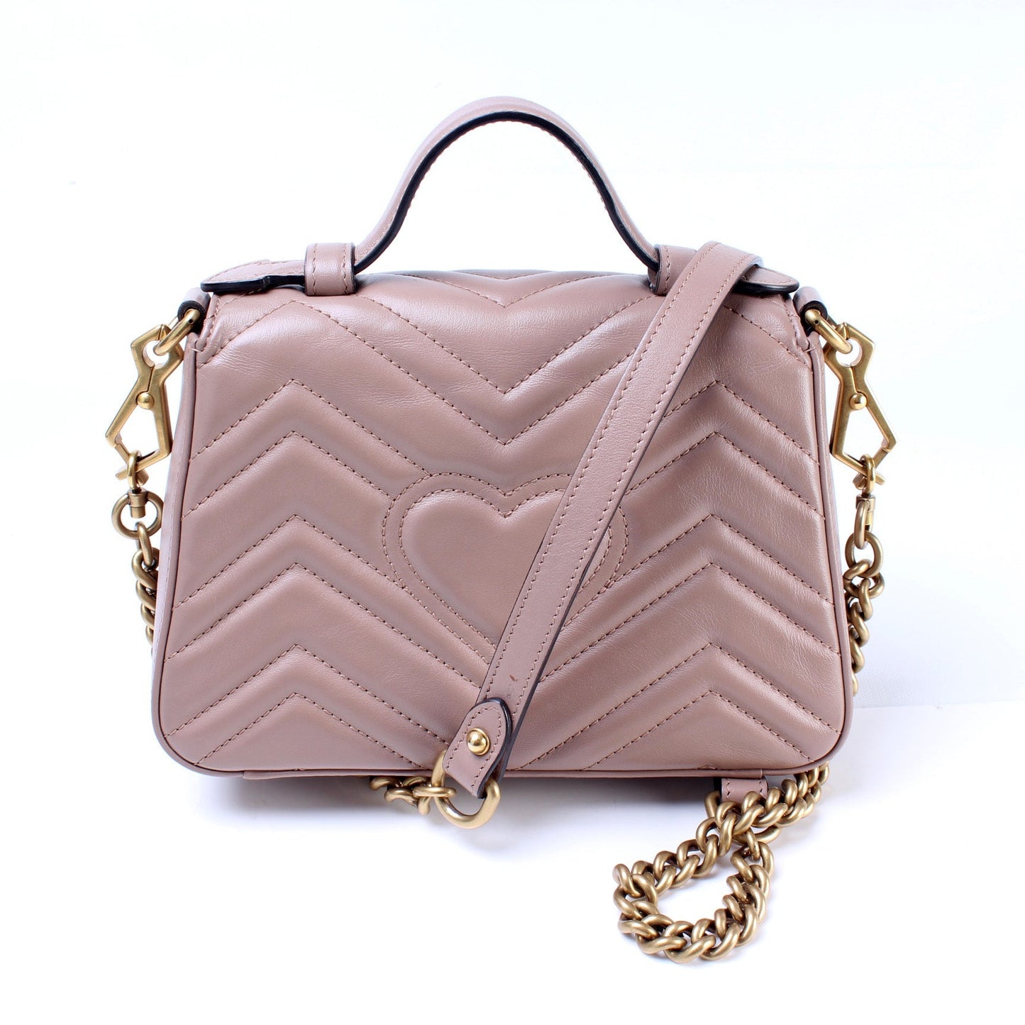 Gucci 547260 Mini Marmont Top Handle Bag
