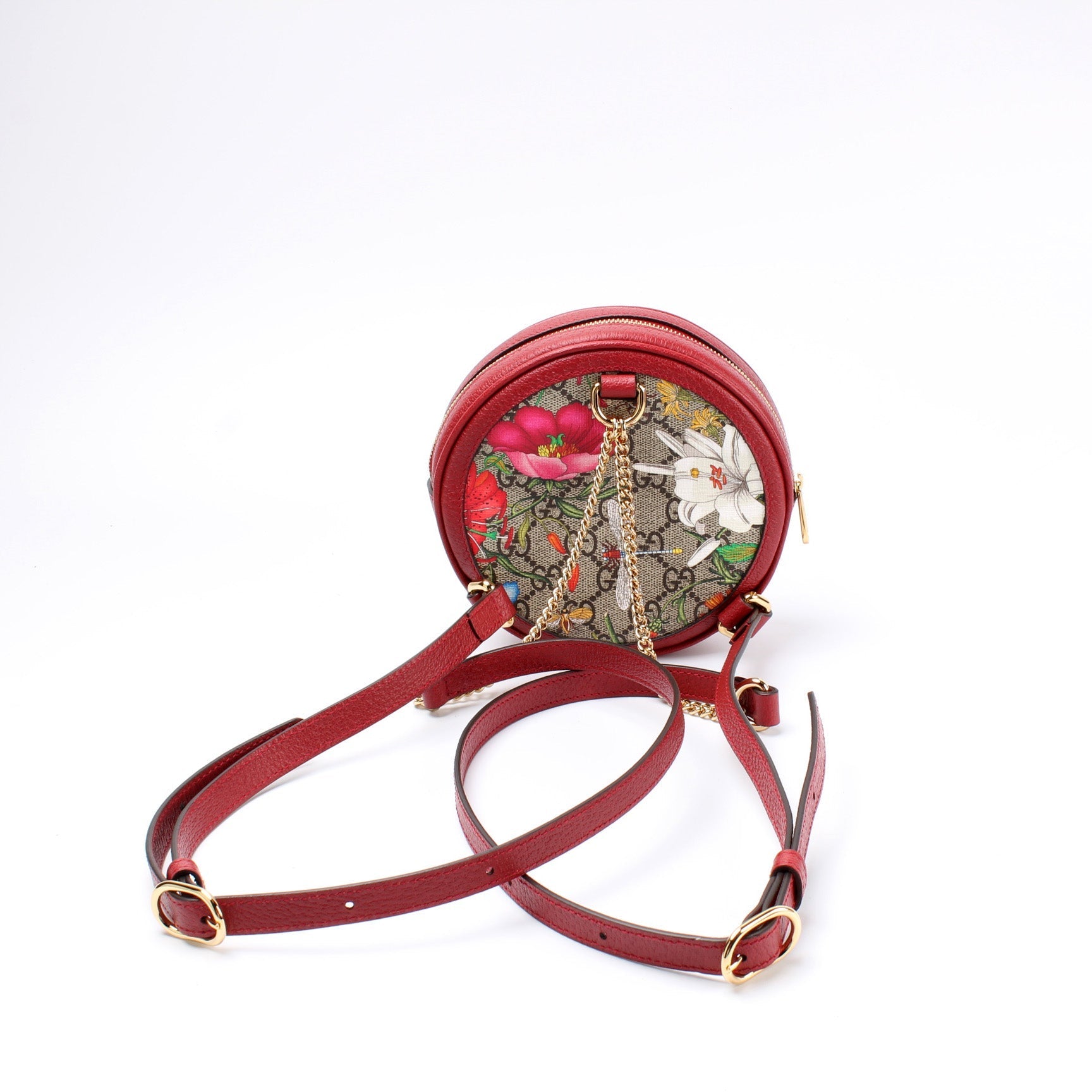 Gucci 598661 Ophidia Flora Backpack Bag