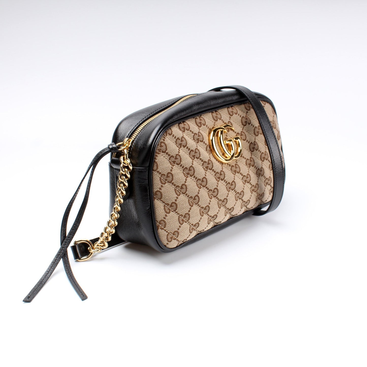 Gucci 447632 Marmont Small Canvas Camera Bag