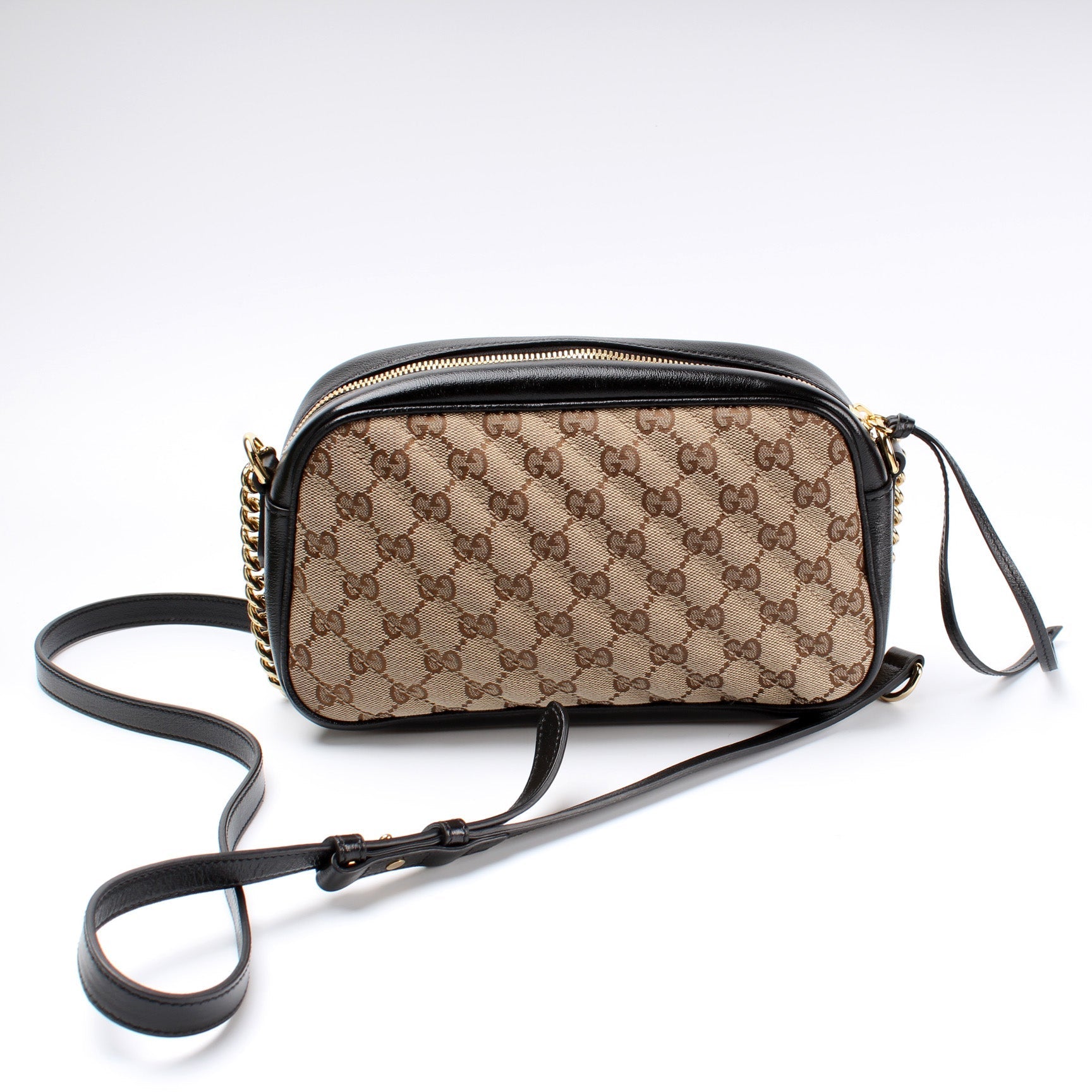 Gucci 447632 Marmont Small Canvas Camera Bag