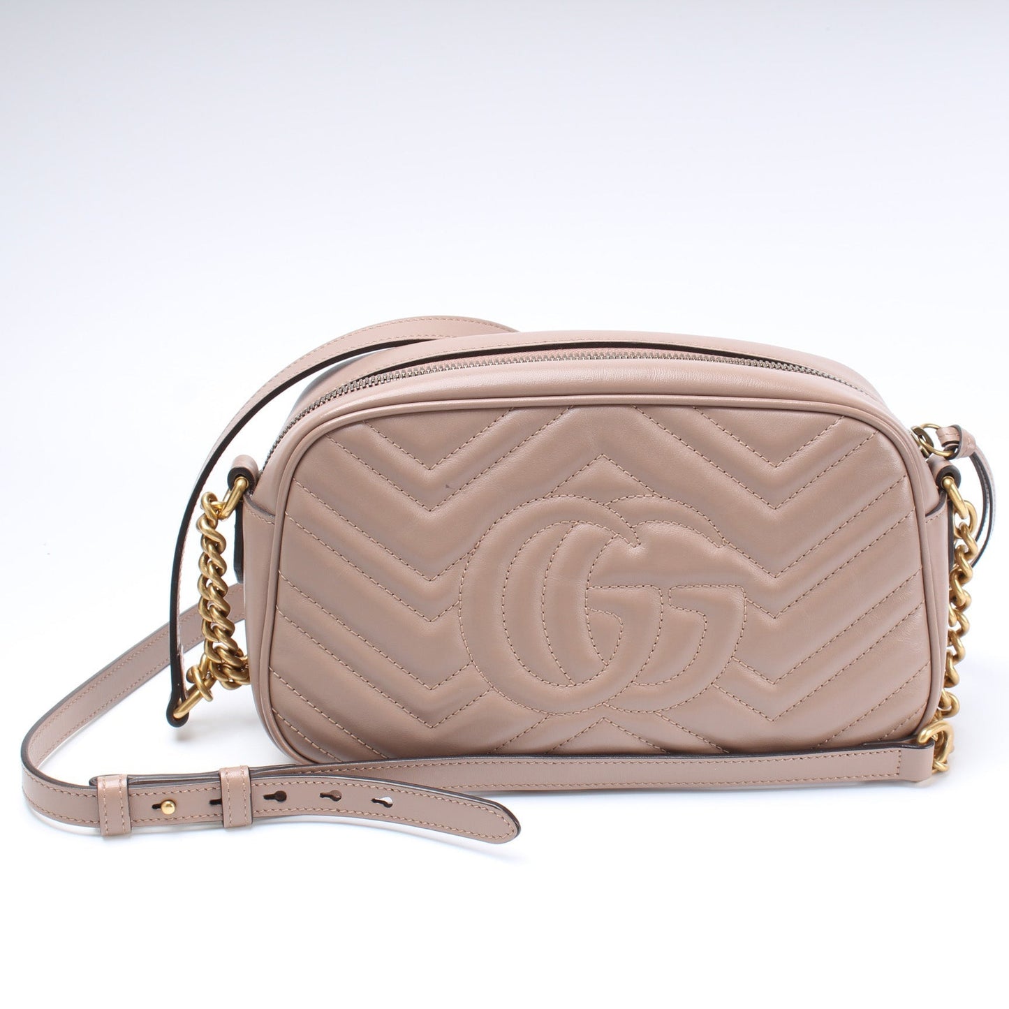 Gucci 447632 Marmont Small Leather Camera Bag