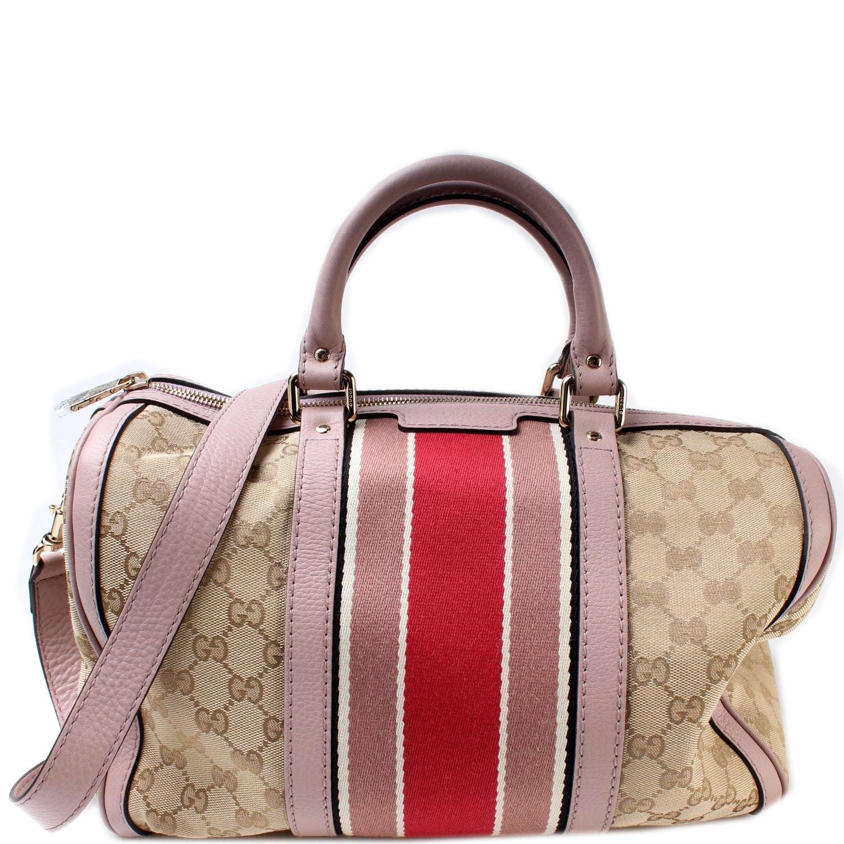 Gucci 247205 Boston Canvas Bag