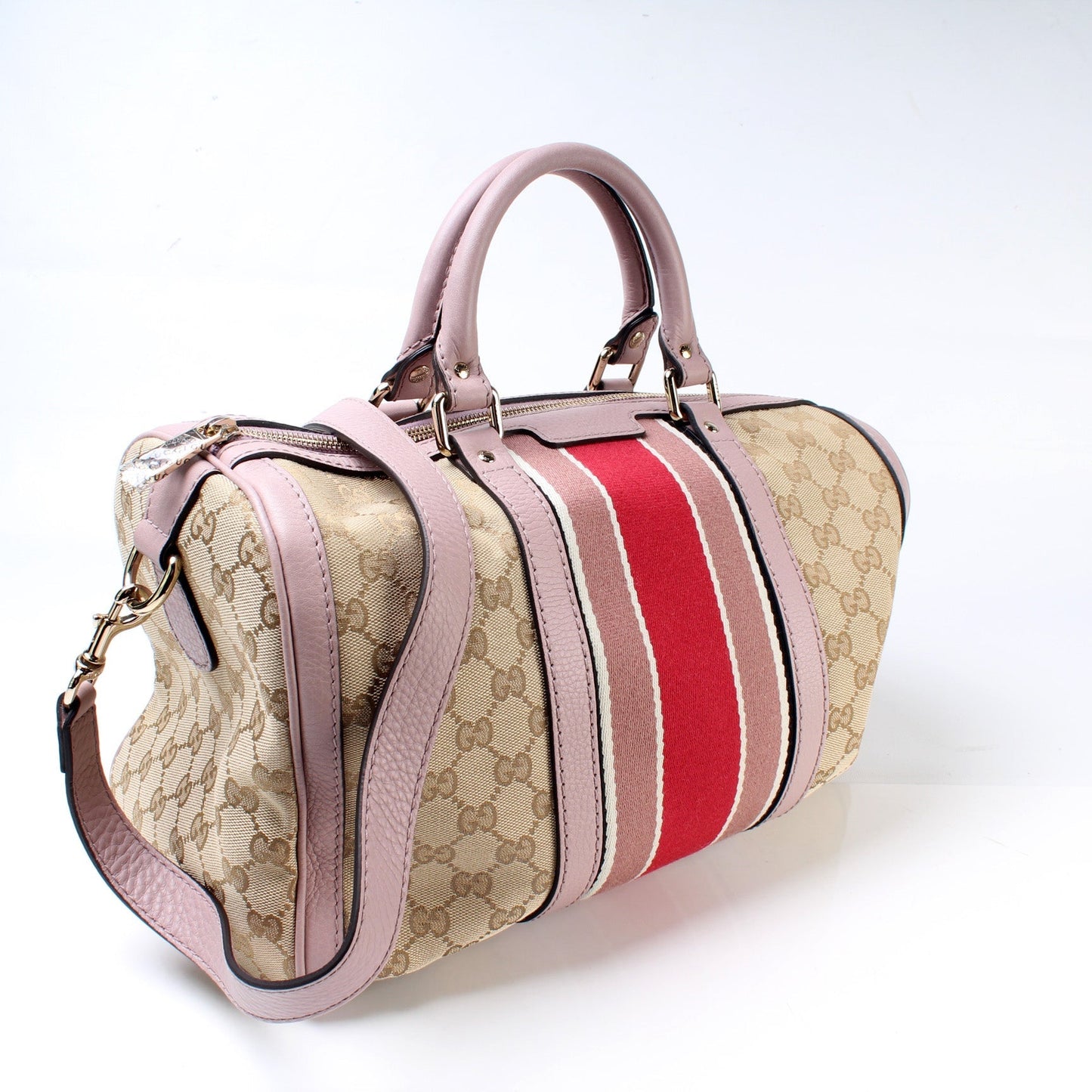 Gucci 247205 Boston Canvas Bag