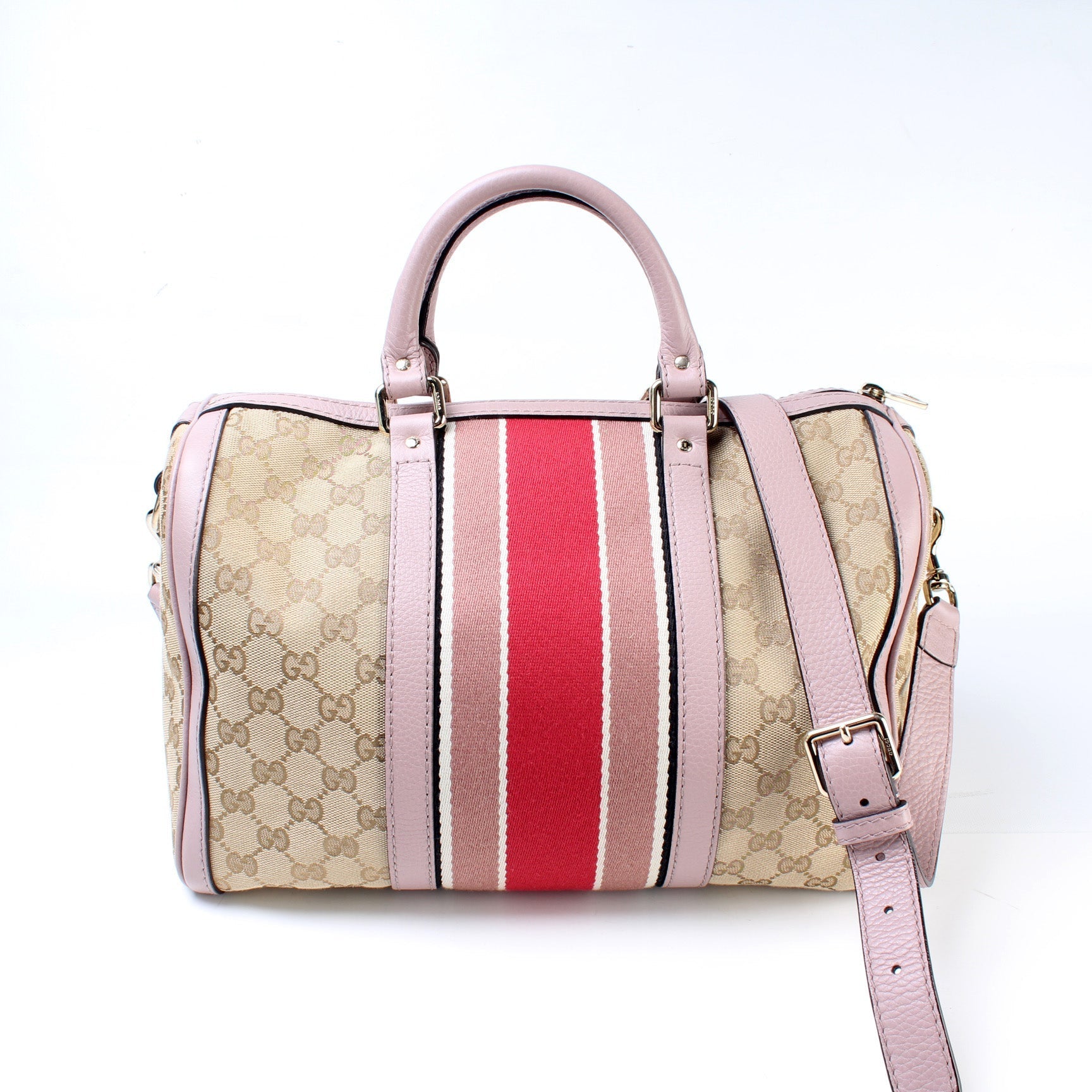 Gucci 247205 Boston Canvas Bag