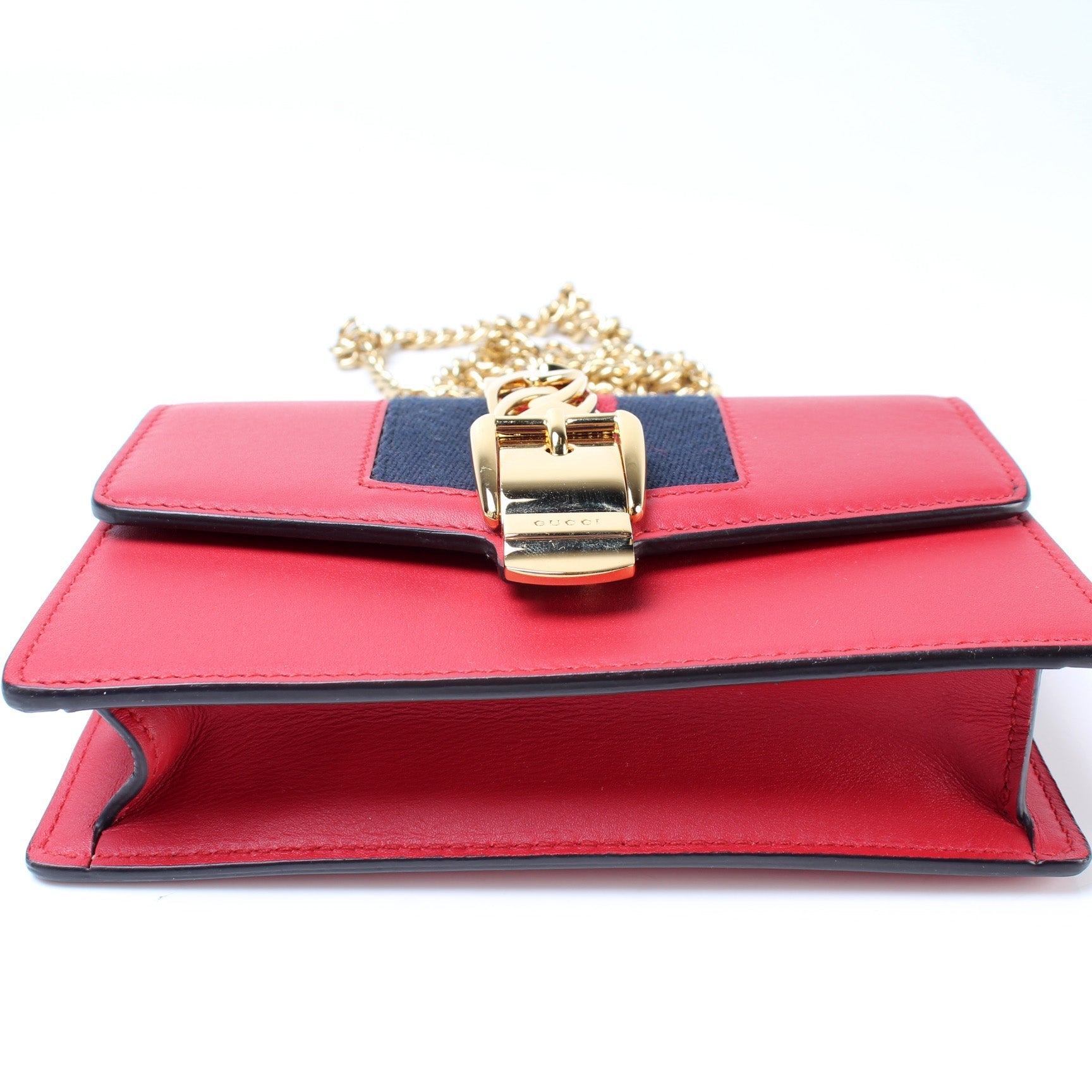 Gucci 494646 Sylvie Chain Super Mini Bag