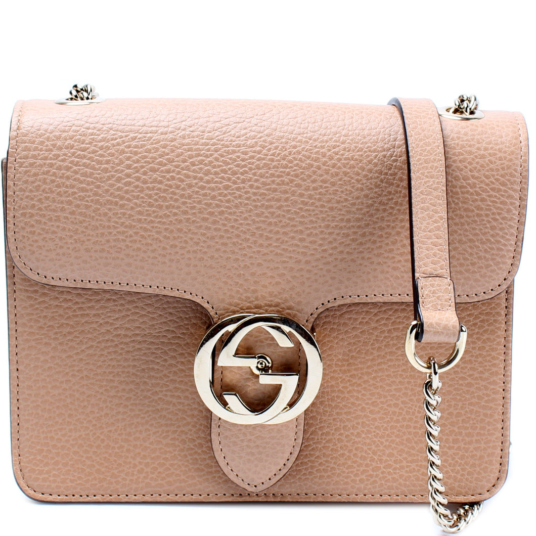 Gucci 510304 Interlocking GG Small Crossbody Bag