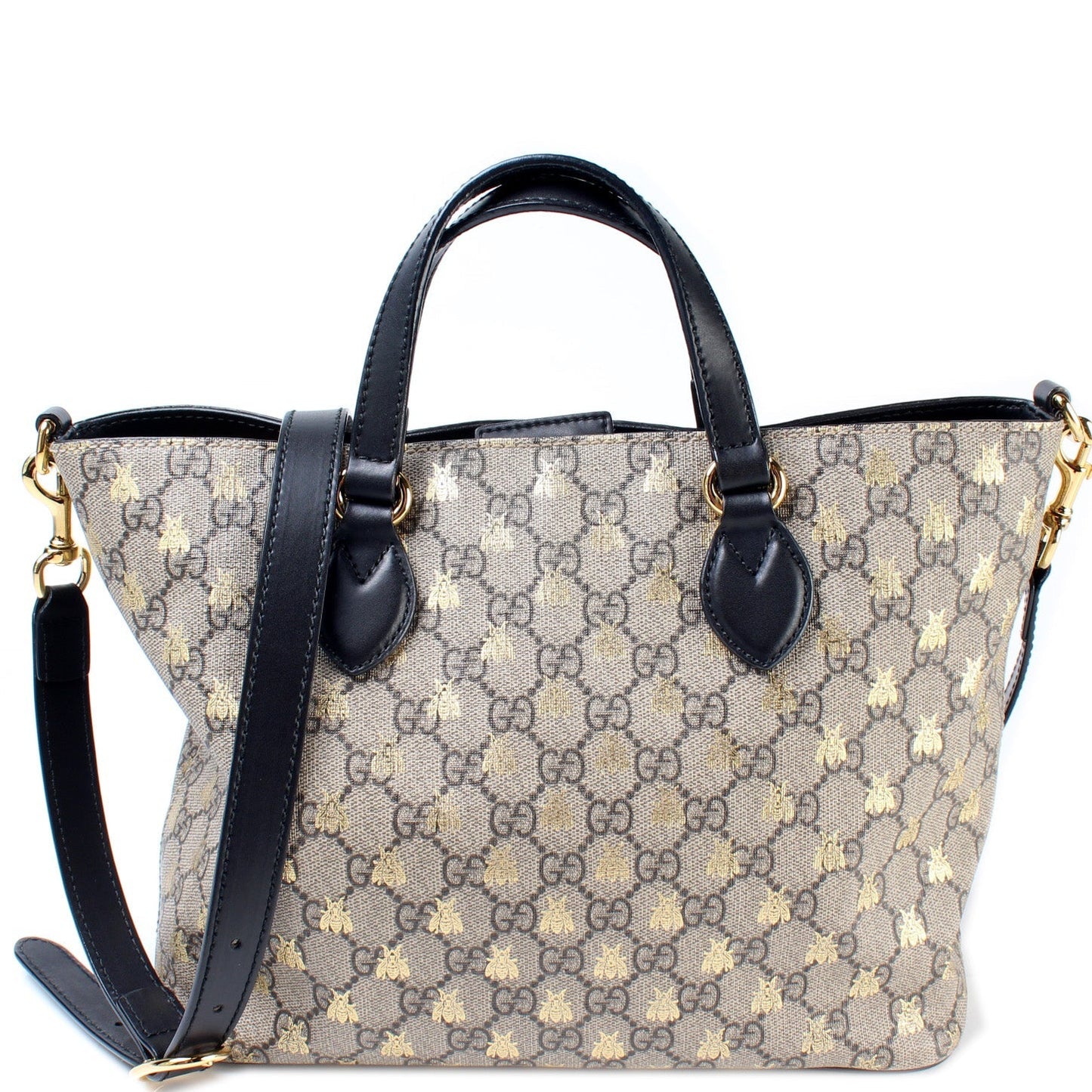 Gucci 473887 GG Supreme Canvas Small Tote Bag