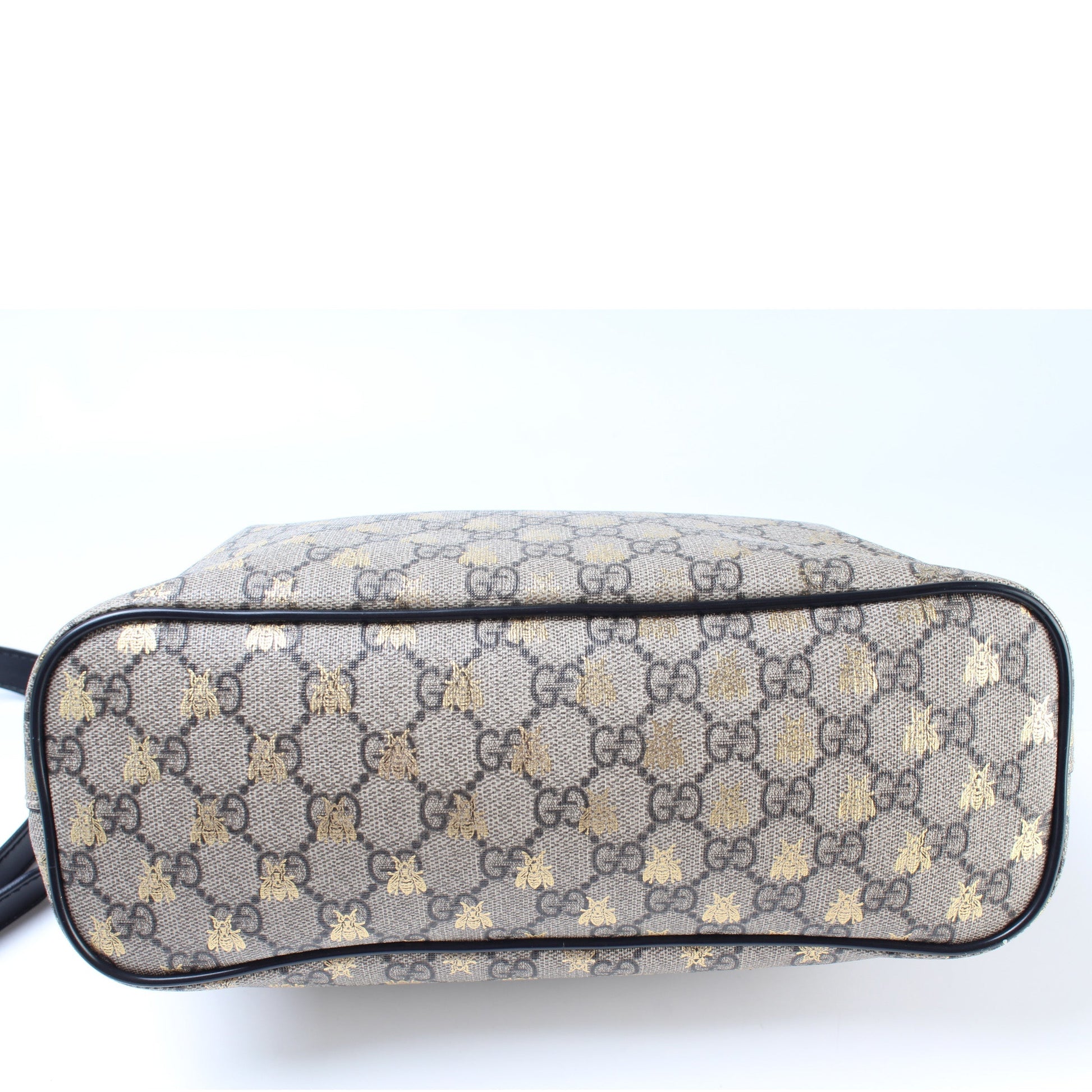 Gucci 473887 GG Supreme Canvas Small Tote Bag
