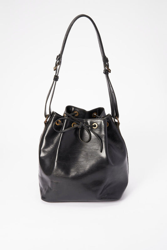 Louis Vuitton Epi Leather Petit Noé Bag - Black