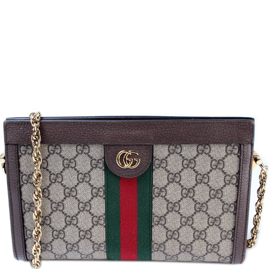 Gucci 503877 GG Supreme Ophidia Small Chain Bag