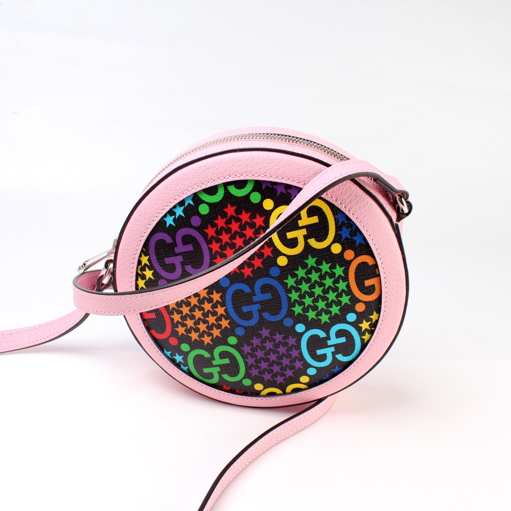 Gucci 603938 GG Psychedelic Round Shoulder Bag