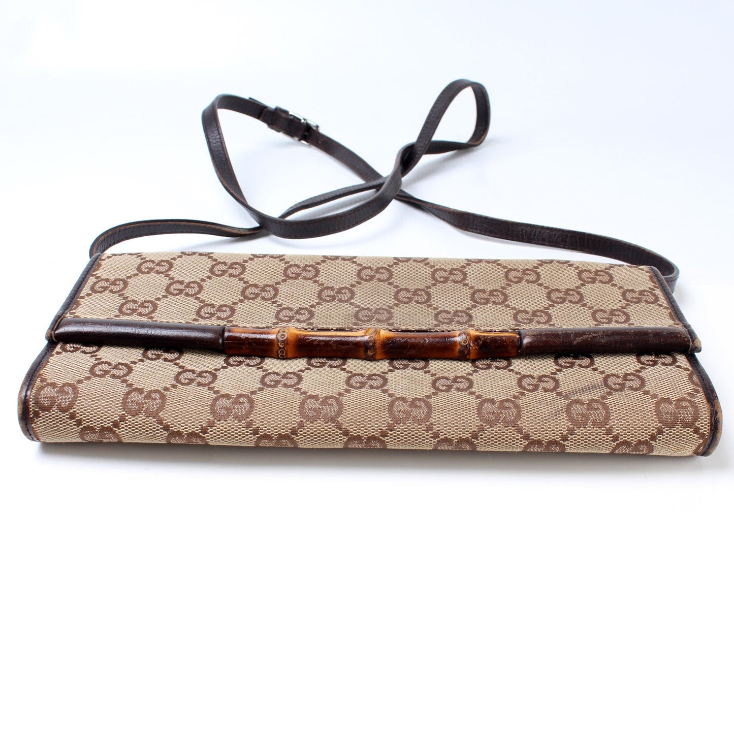 Gucci 177594 Bamboo Clutch Bag