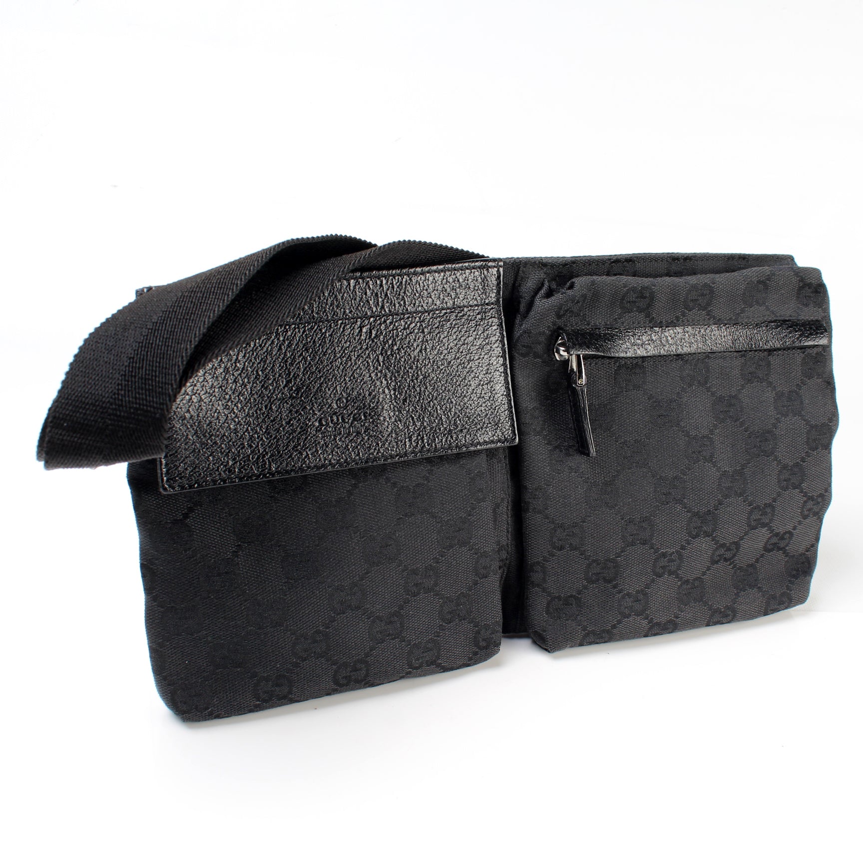 Gucci 28566 GG Canvas Waist Bag