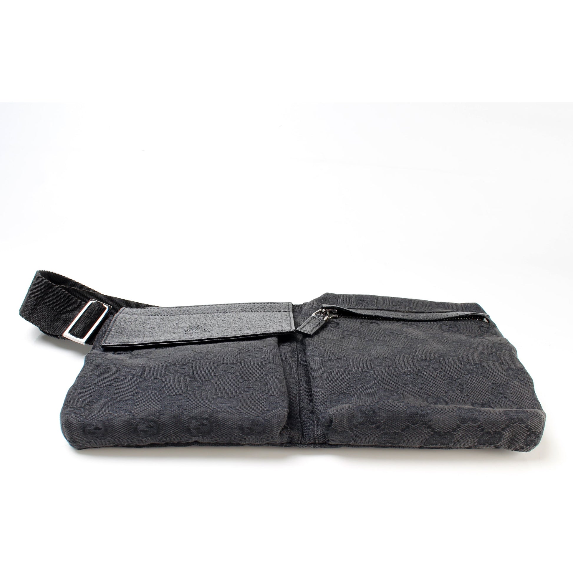 Gucci 28566 GG Canvas Waist Bag