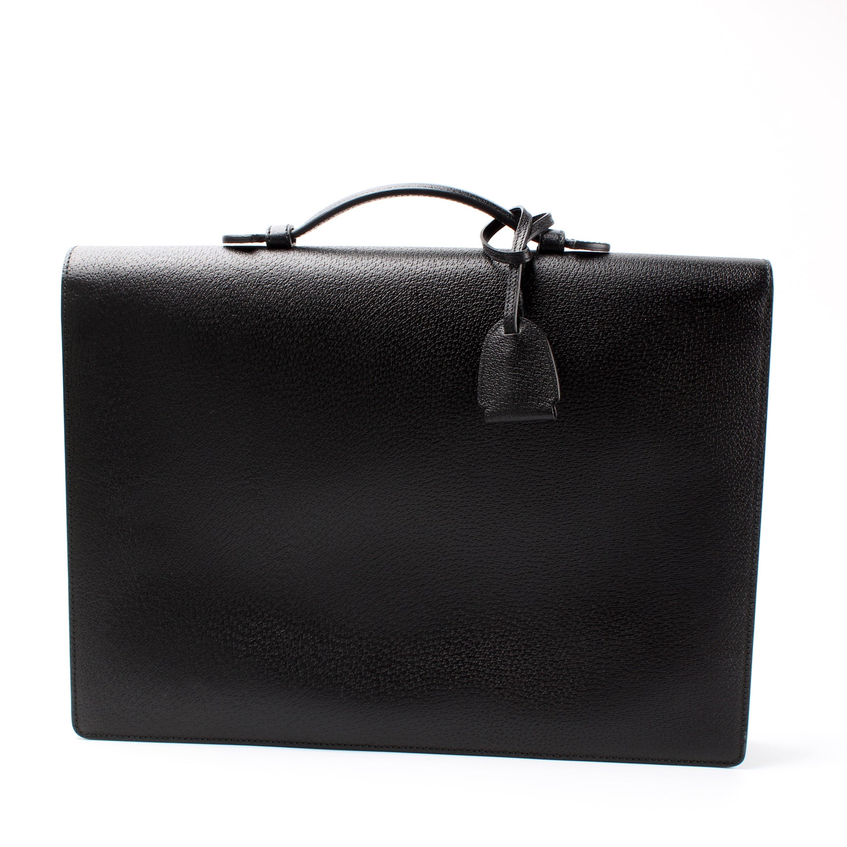 Gucci 281402 Flap Briefcase Leather Bag