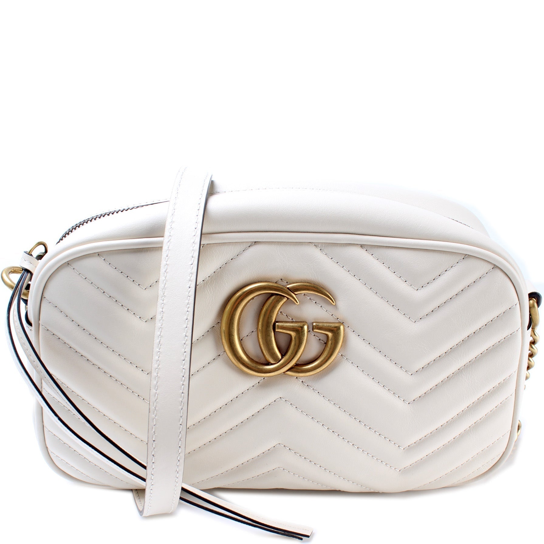 Gucci 447632 Marmont Small Leather Camera Bag