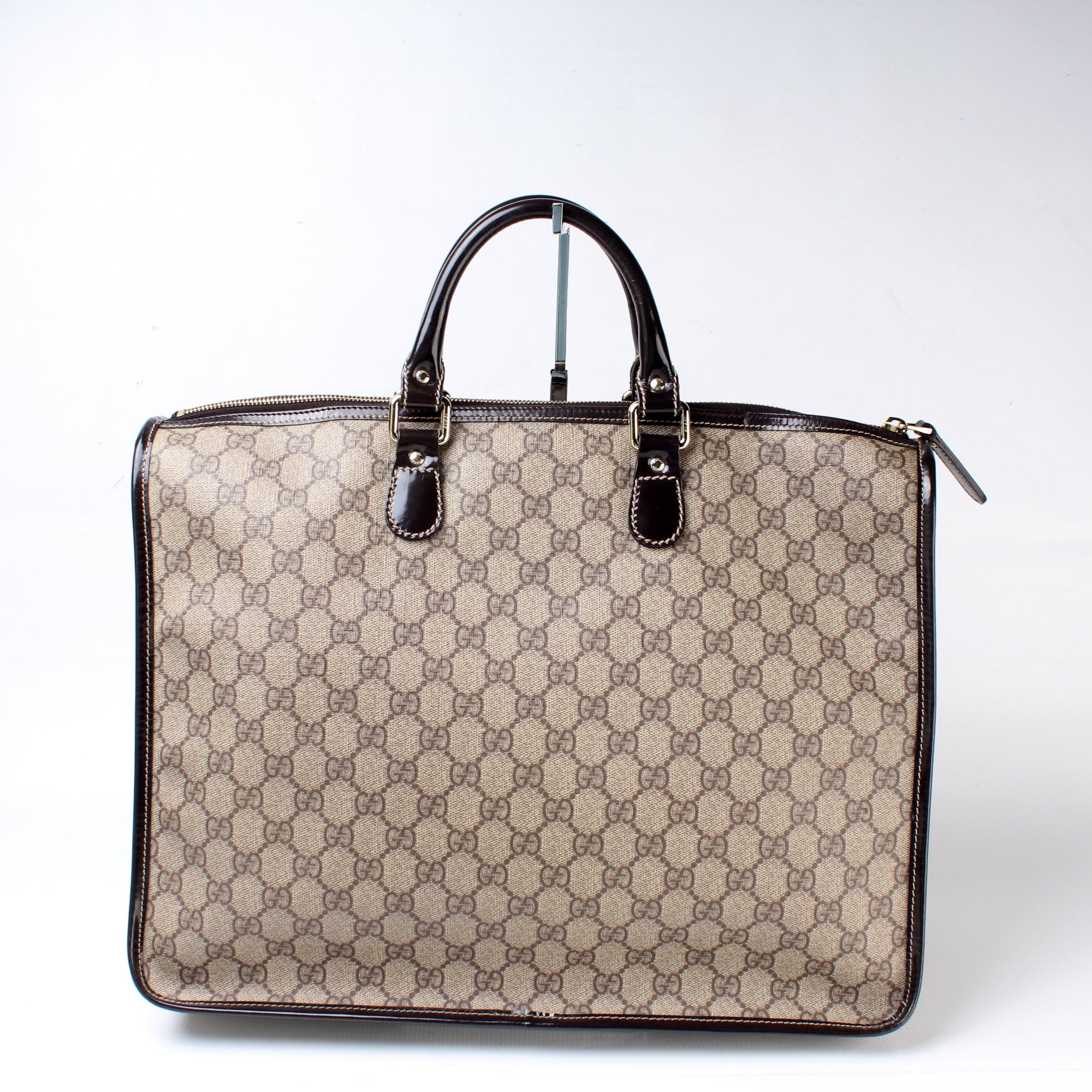 Gucci 189899 GG Supreme Joy Zip Tote Bag