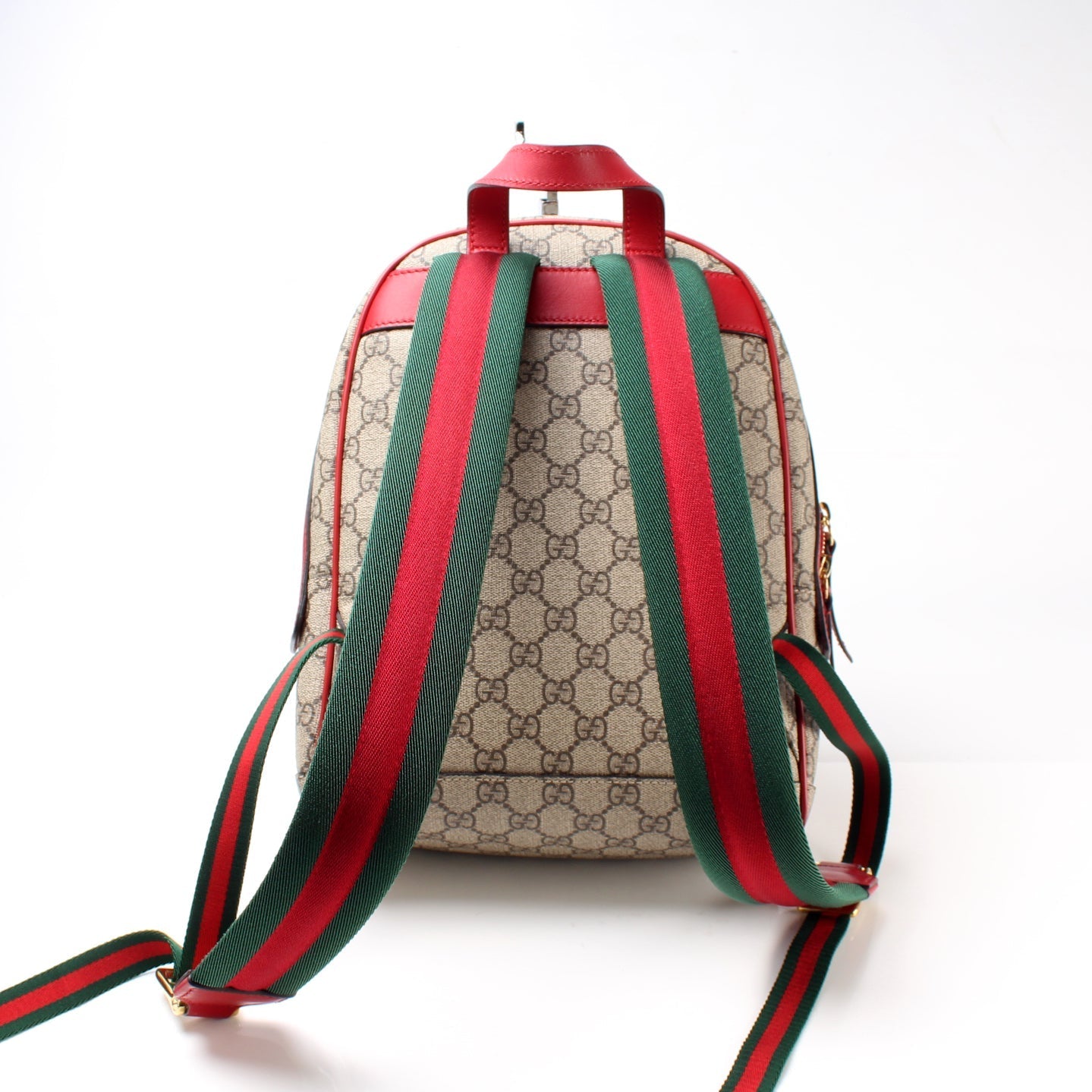 Gucci 427042 GG Supreme Embroidered Backpack Bag