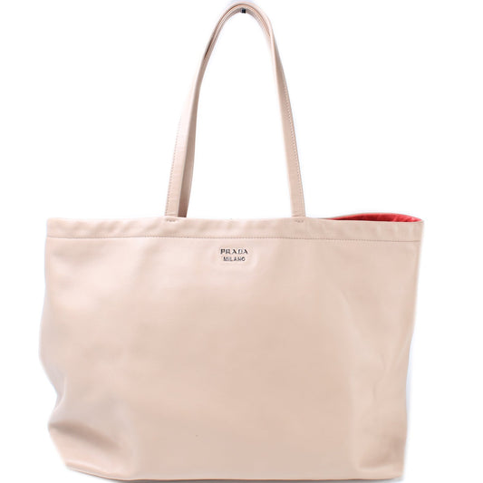 Prada 1BG029 Soft Calf Tote Bag