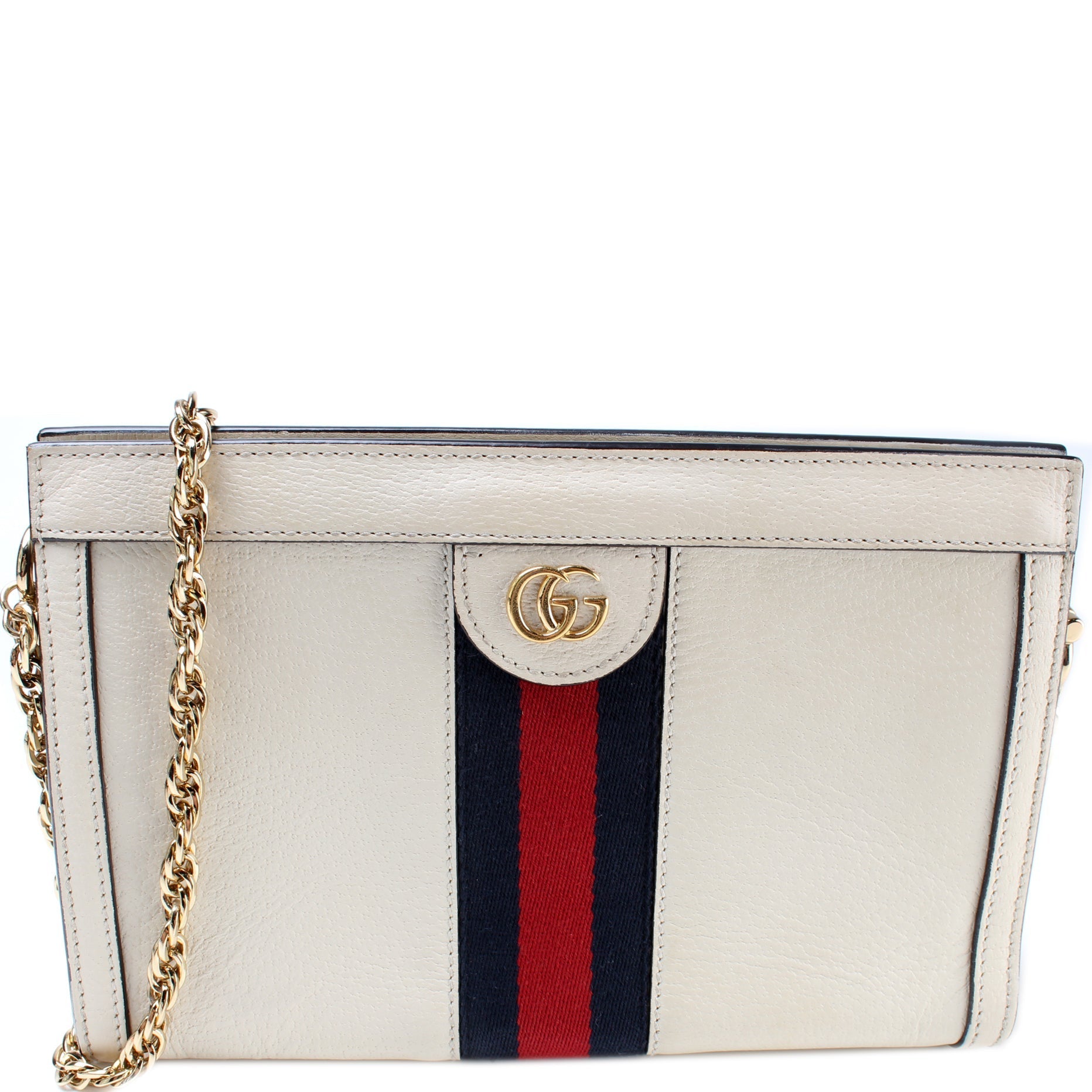 Gucci 503877 Ophidia Leather Shoulder Small Bag