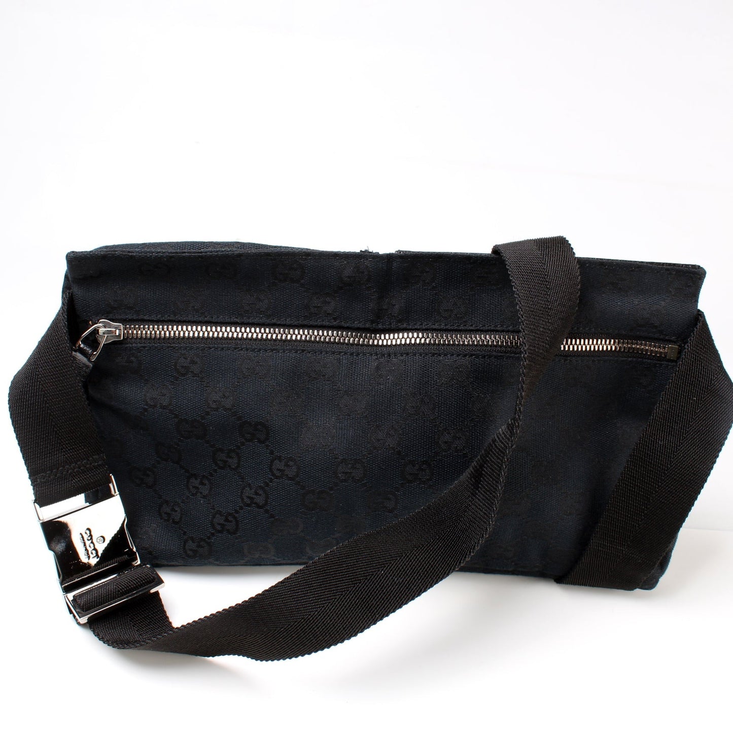 Gucci 28566 GG Canvas Waist Bag
