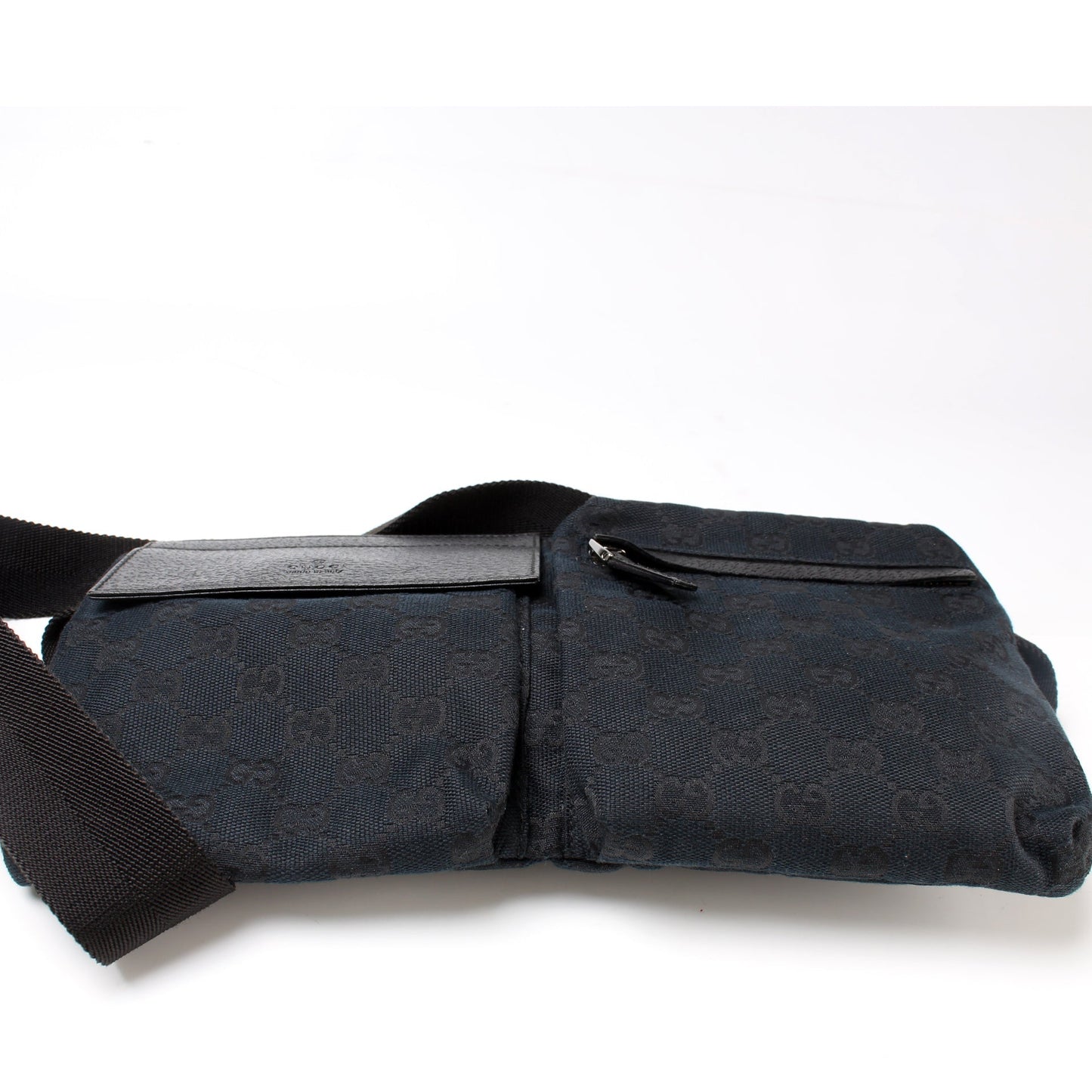Gucci 28566 GG Canvas Waist Bag