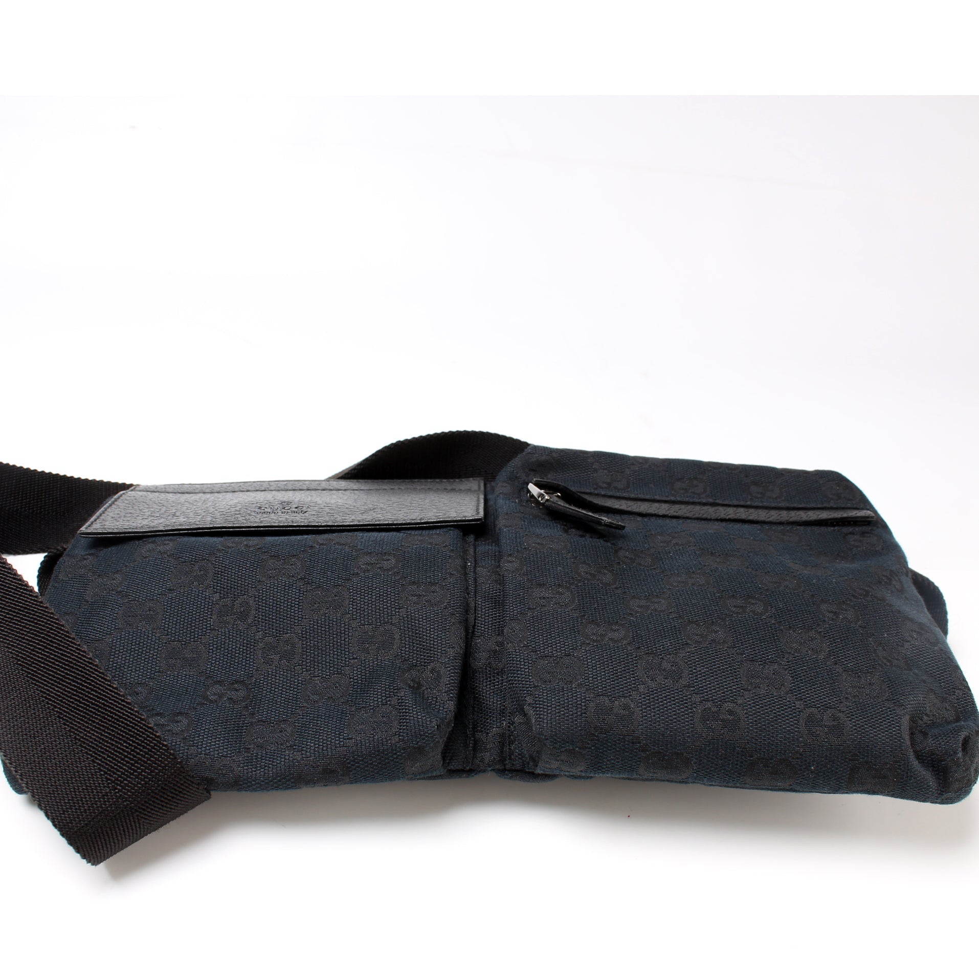 Gucci 28566 GG Canvas Waist Bag